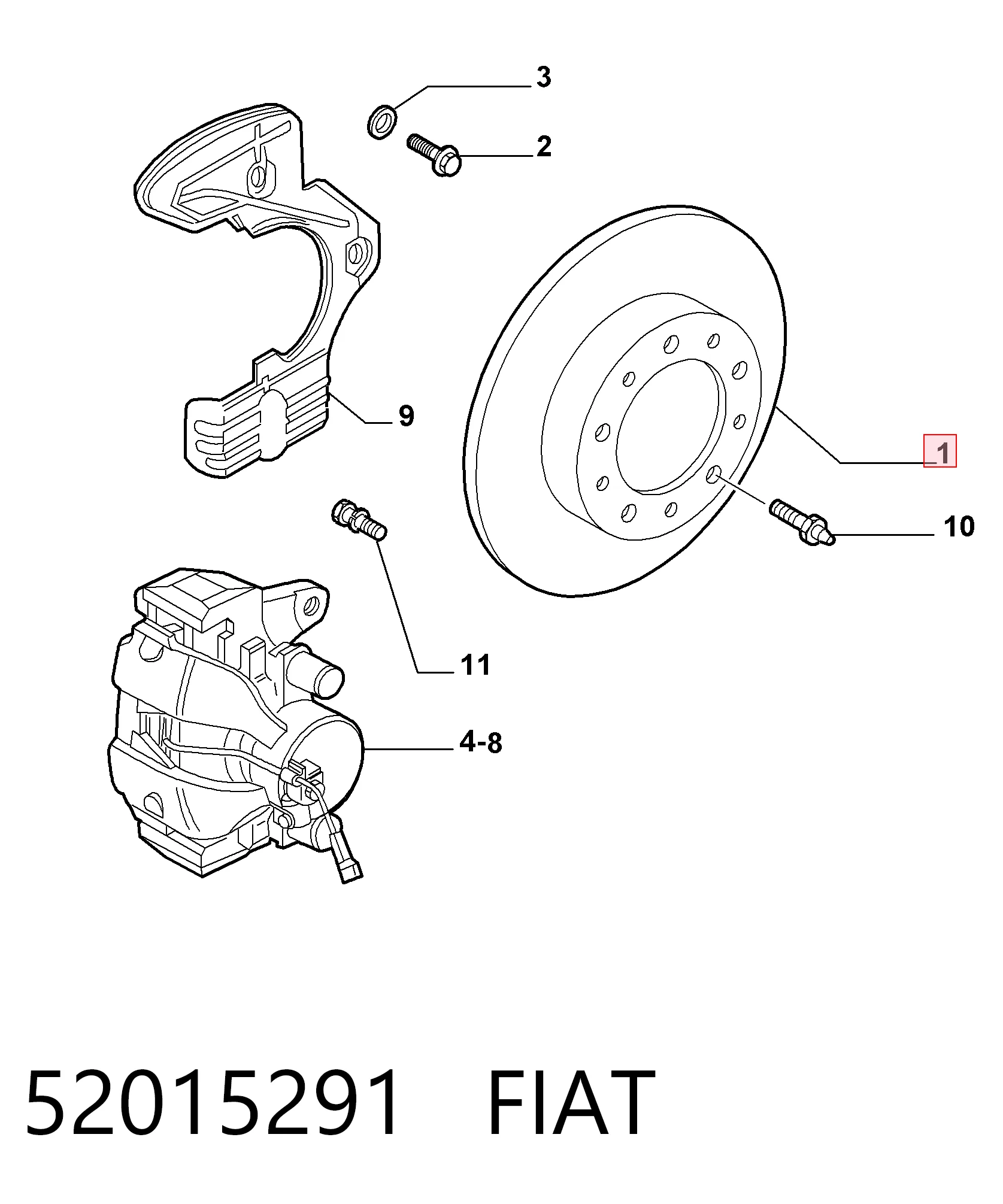 52015291 Fiat/Alfa/Lancia