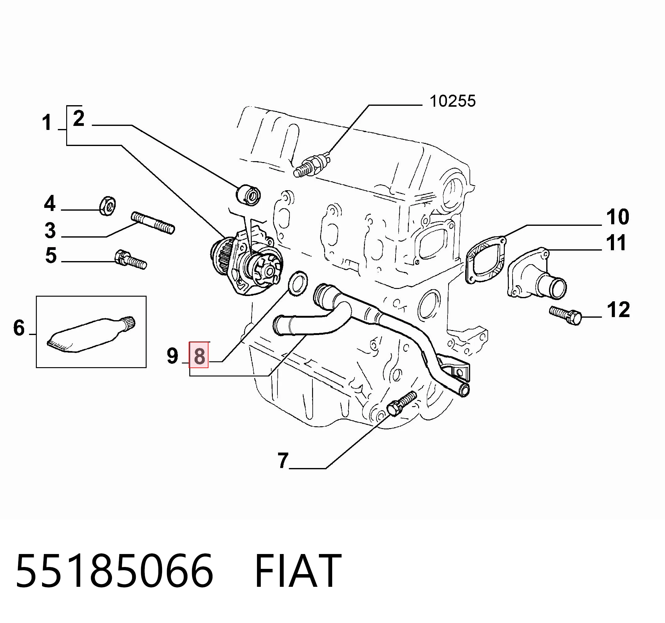 55185066 Fiat/Alfa/Lancia