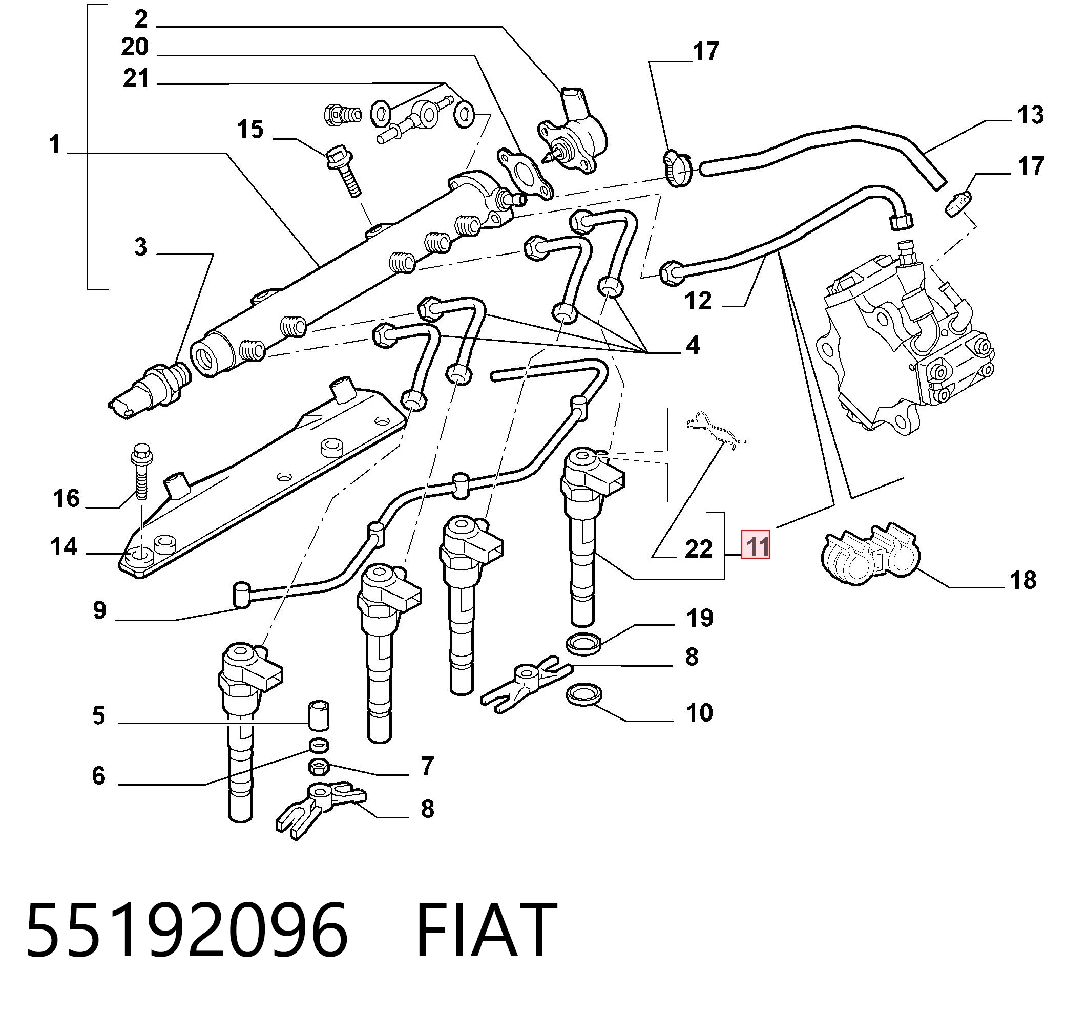  Wtryskiwacz paliwa Opel Agila 
