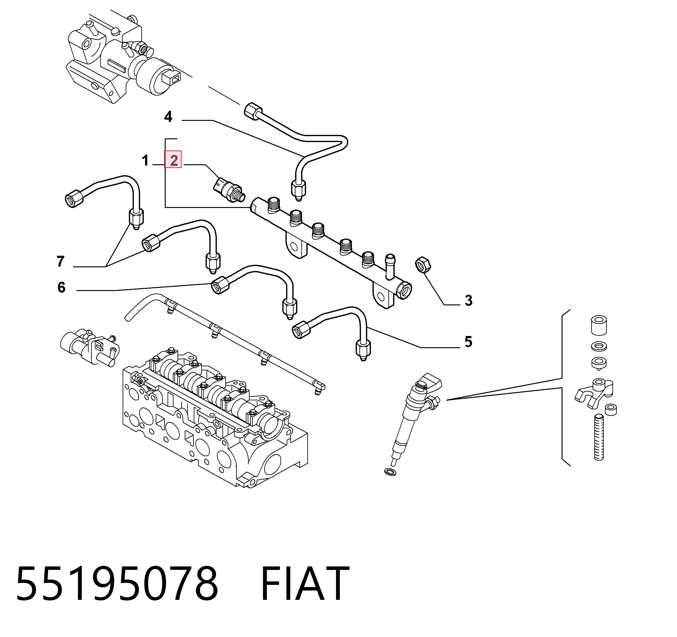 55195078 Fiat/Alfa/Lancia