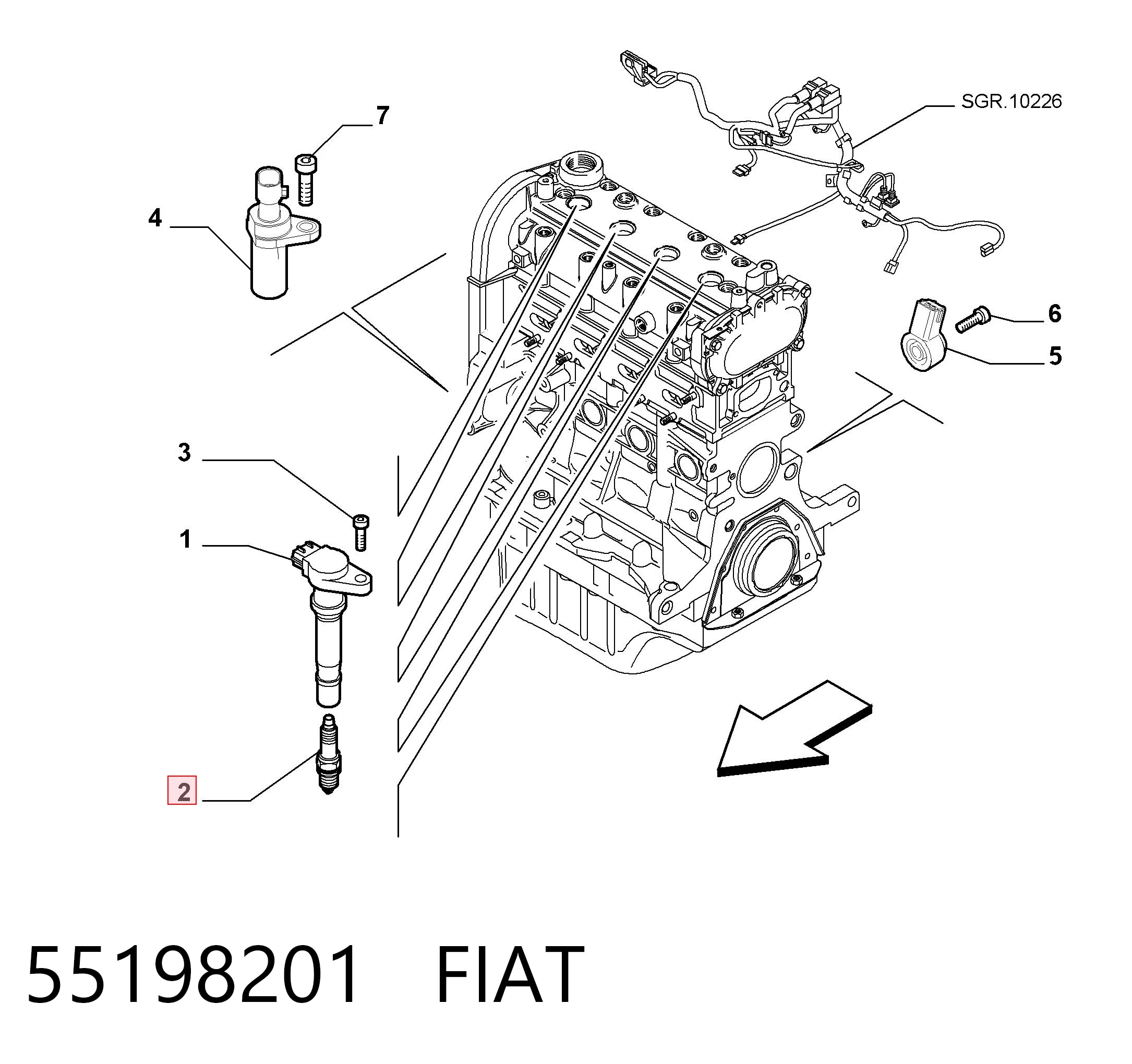 55198201 Fiat/Alfa/Lancia