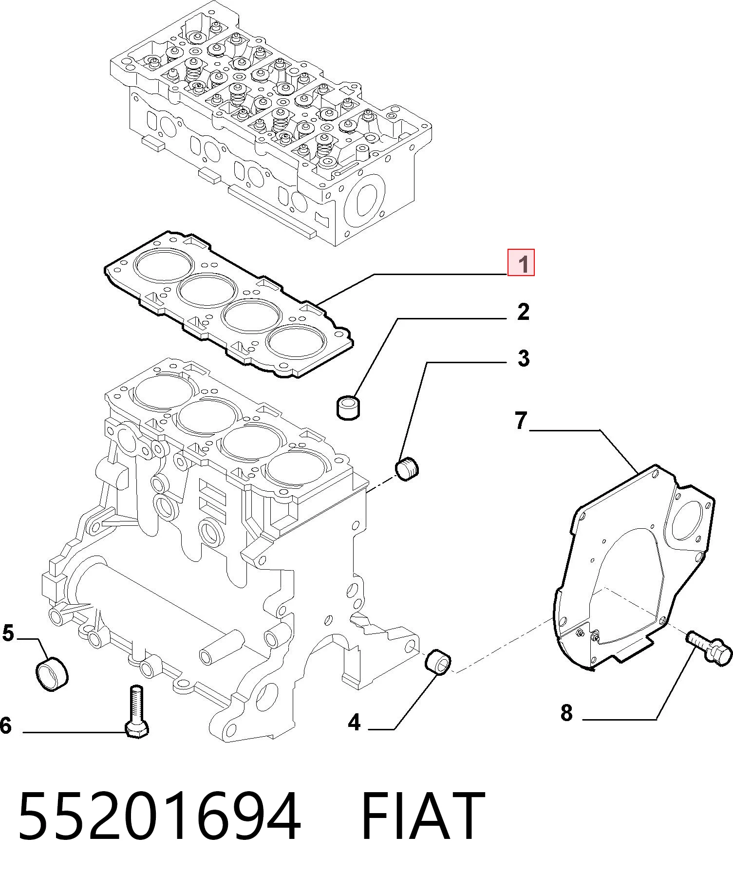 55201694 Fiat/Alfa/Lancia