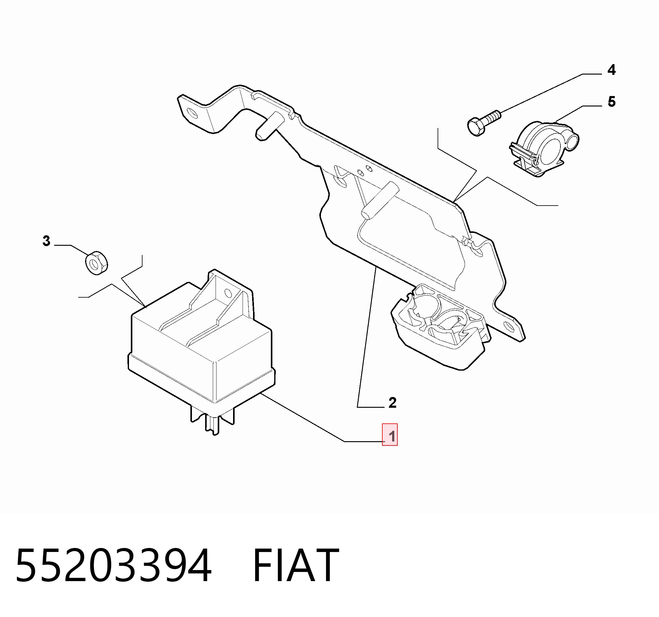 Przekaźnik świec żarowych Fiat Ducato III