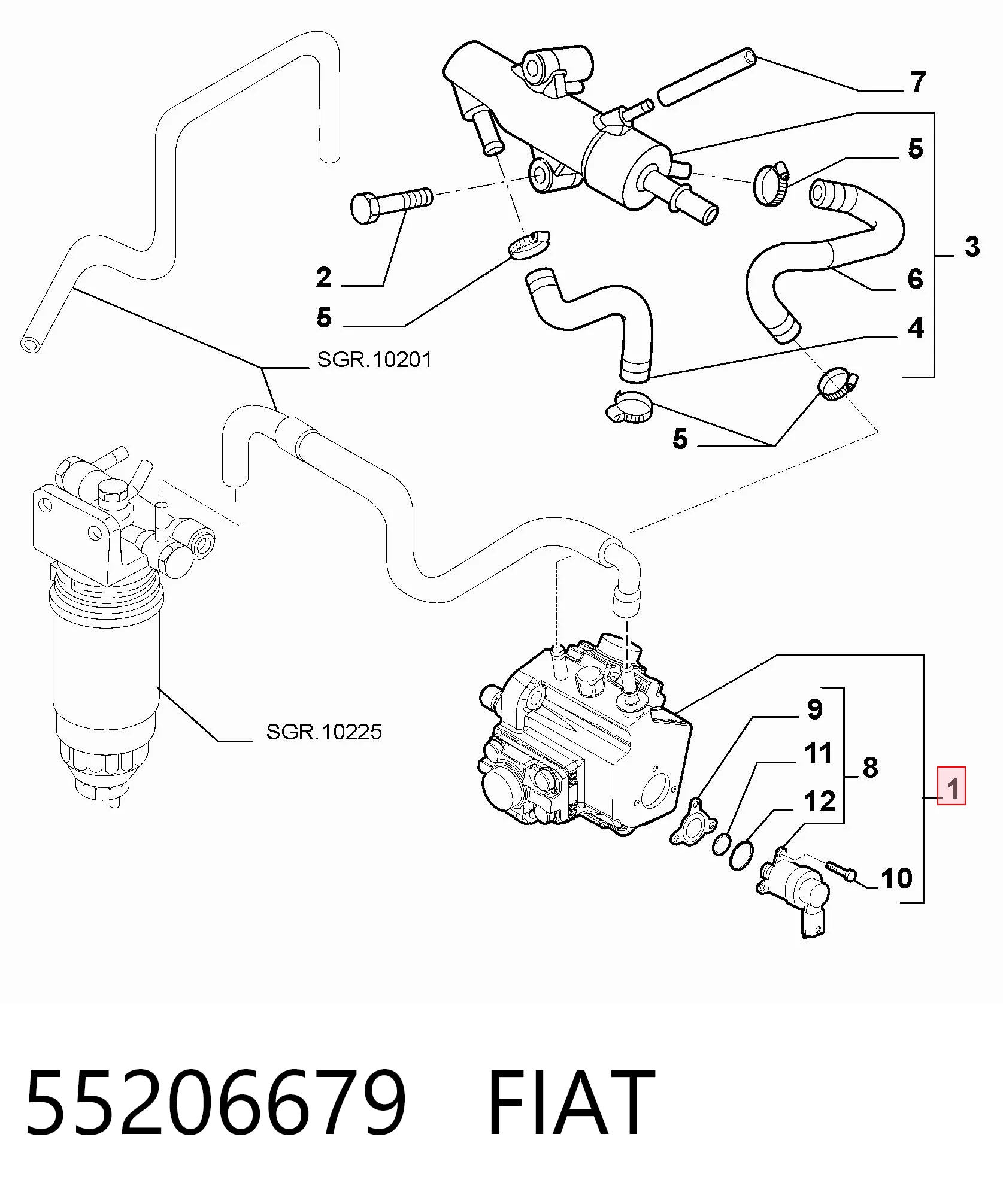 Pompa wtryskowa wysokiego ciśnienia Fiat Croma II kombi (194) (2005 - 2011) cena, od 81,25 USD