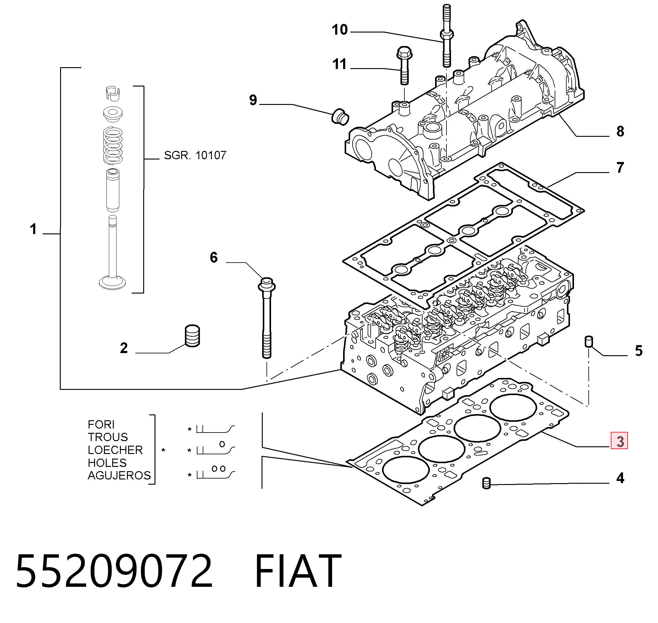 55209072 Fiat/Alfa/Lancia