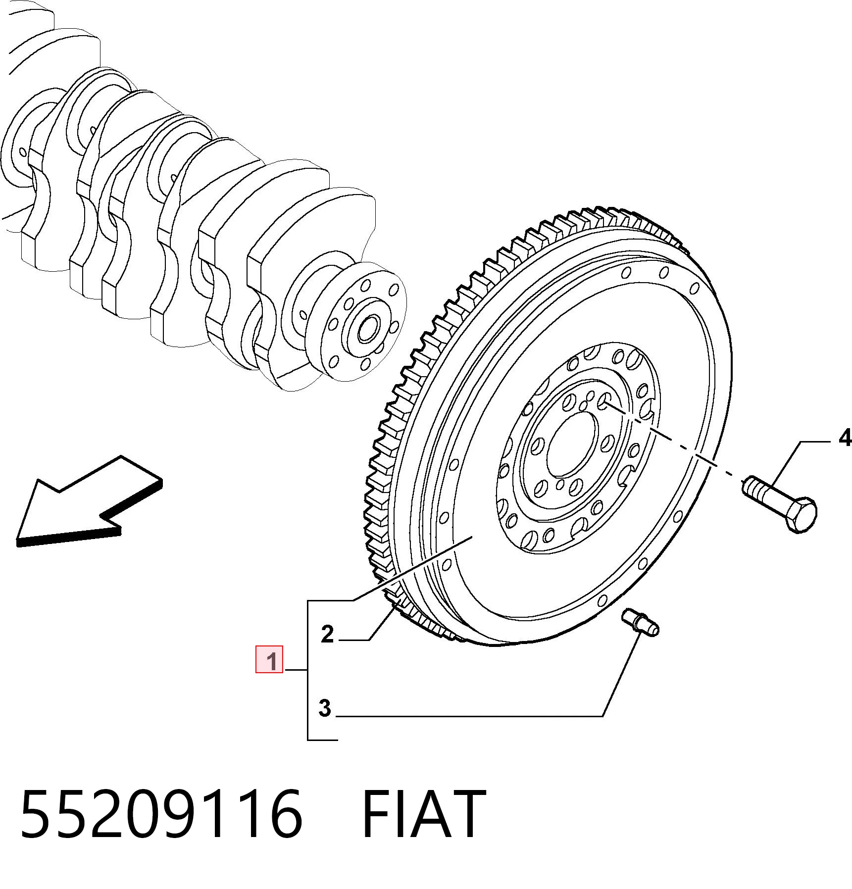 55209116 Fiat/Alfa/Lancia