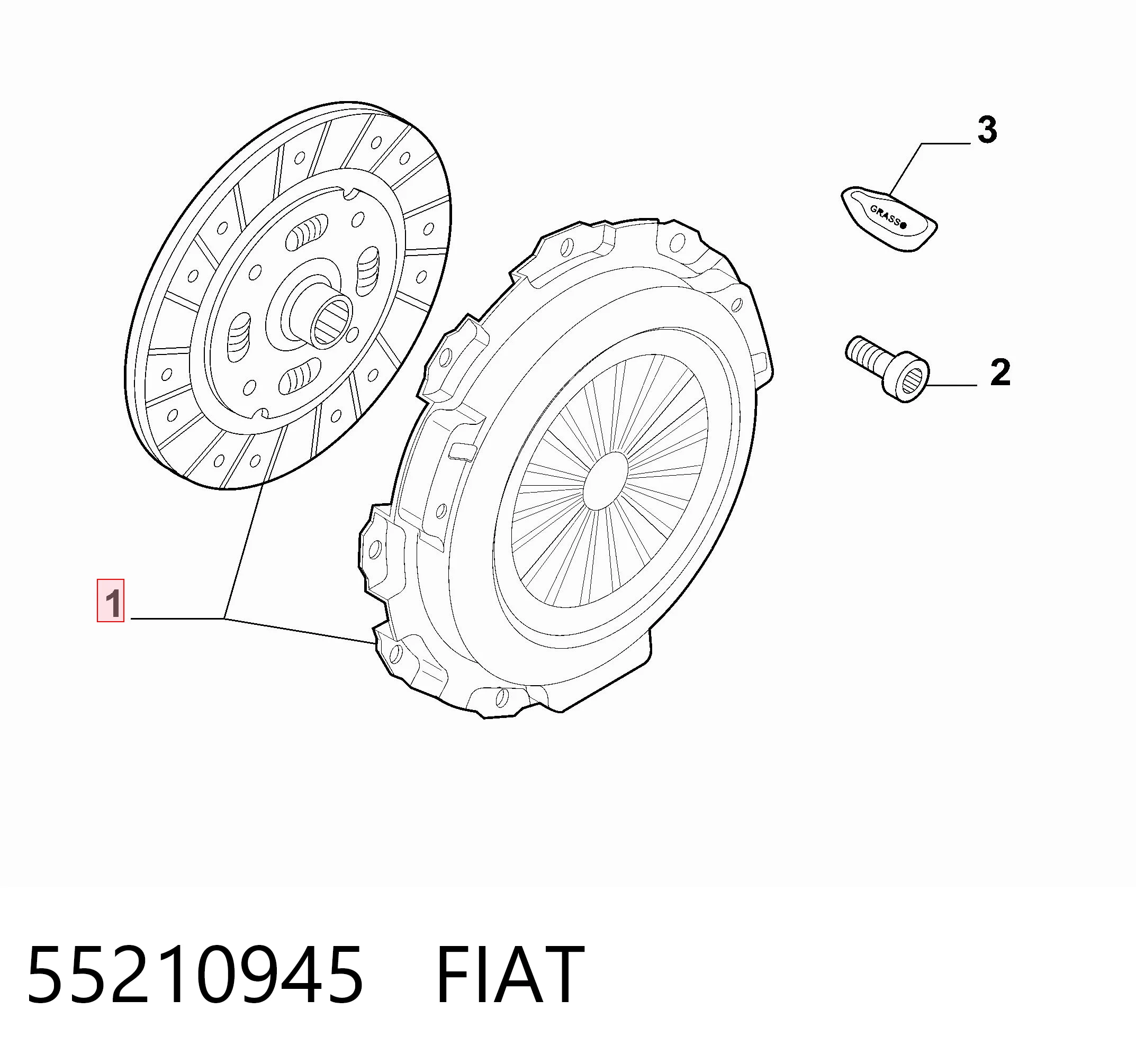 55210945 Fiat/Alfa/Lancia