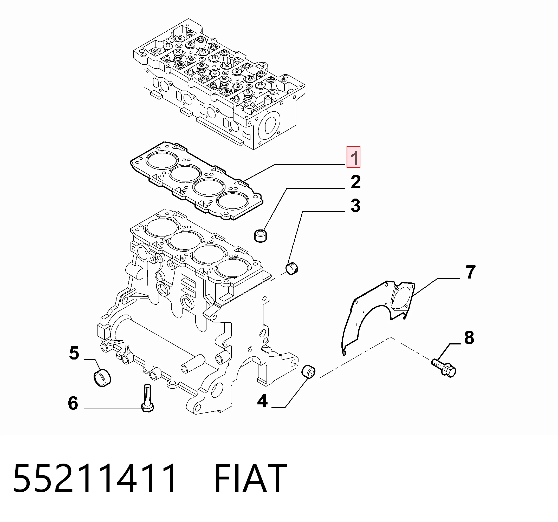 55211411 Fiat/Alfa/Lancia