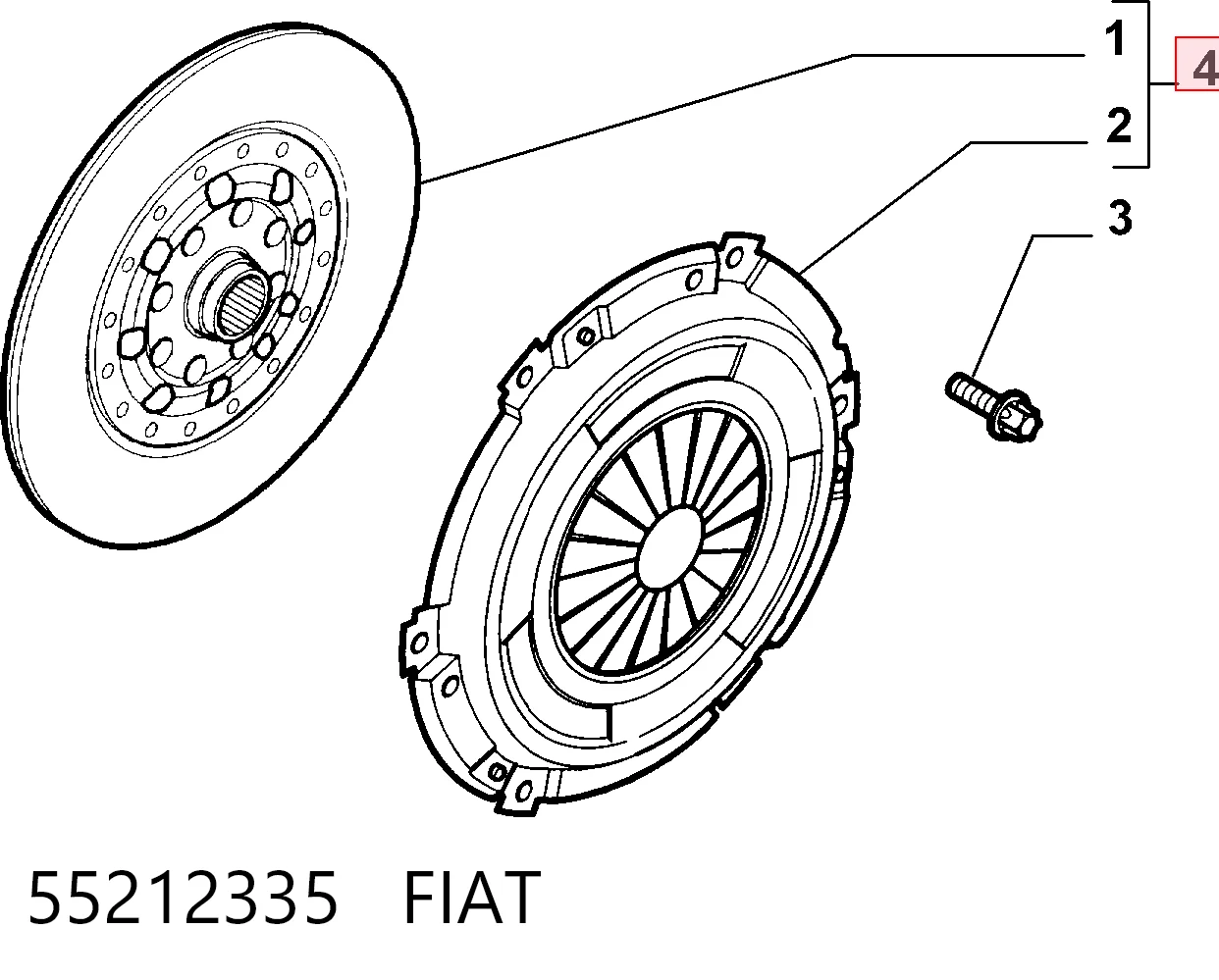 55212335 Fiat/Alfa/Lancia