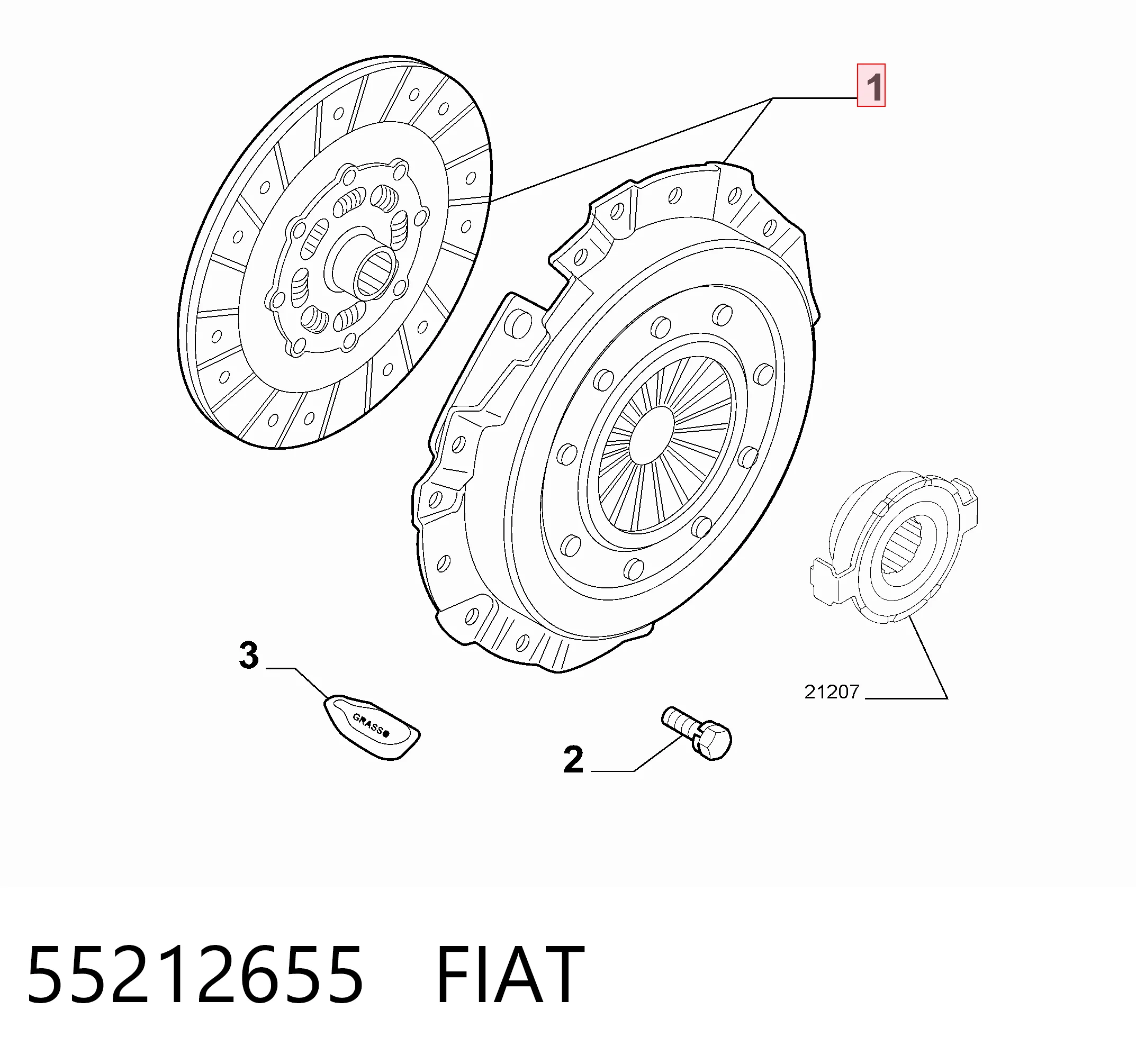 55212655 Fiat/Alfa/Lancia