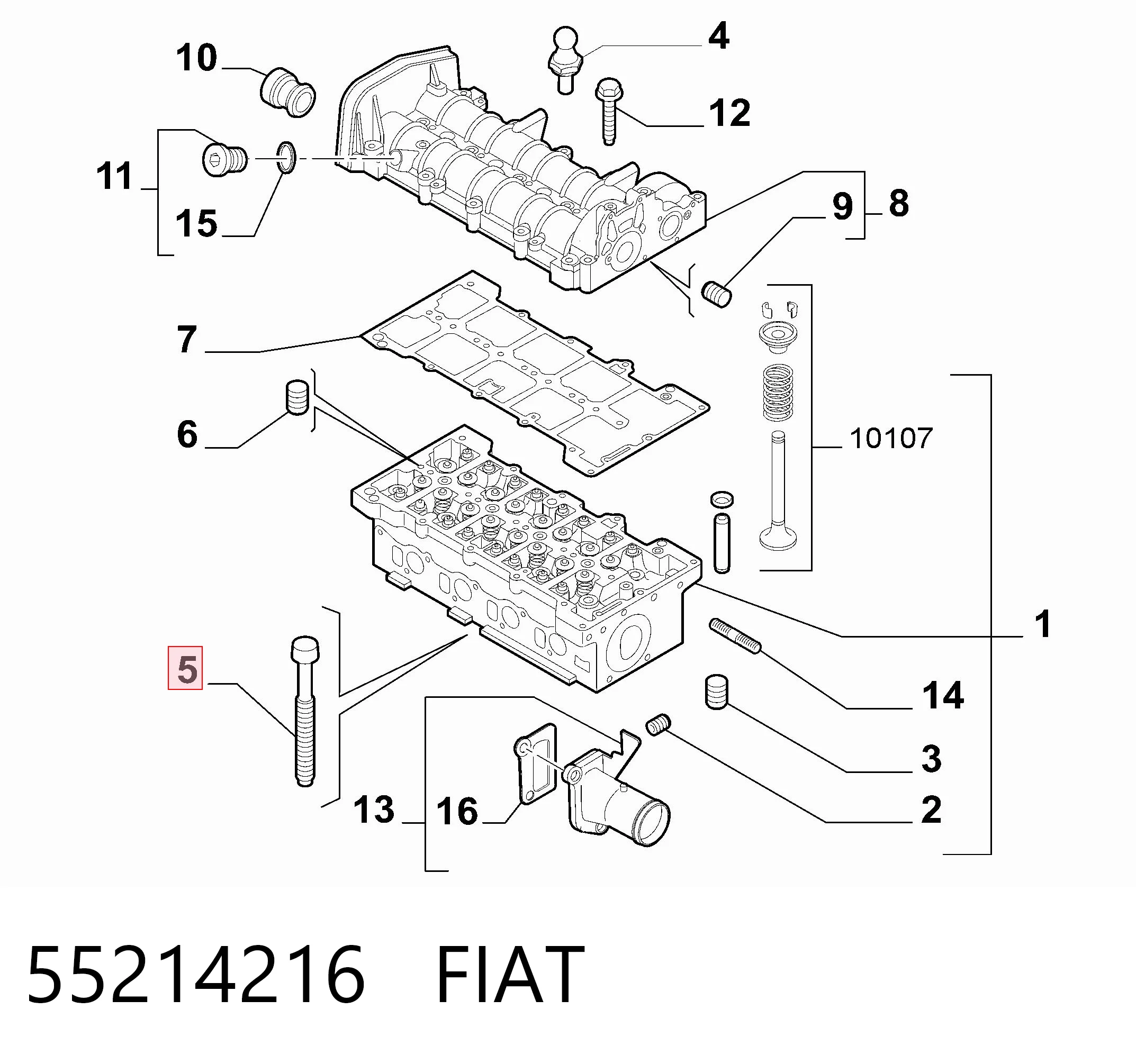 55214216 Fiat/Alfa/Lancia