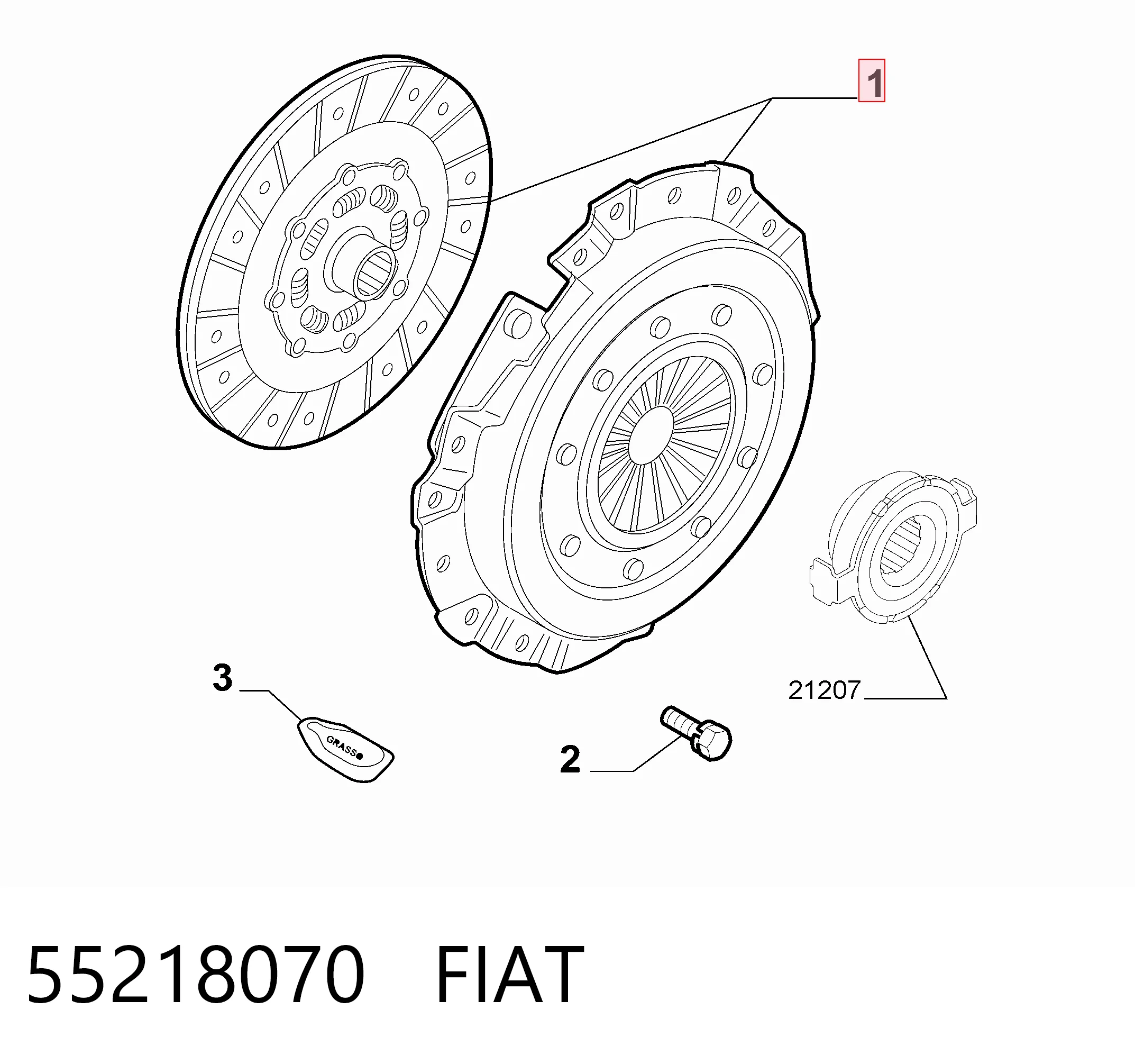 55218070 Fiat/Alfa/Lancia