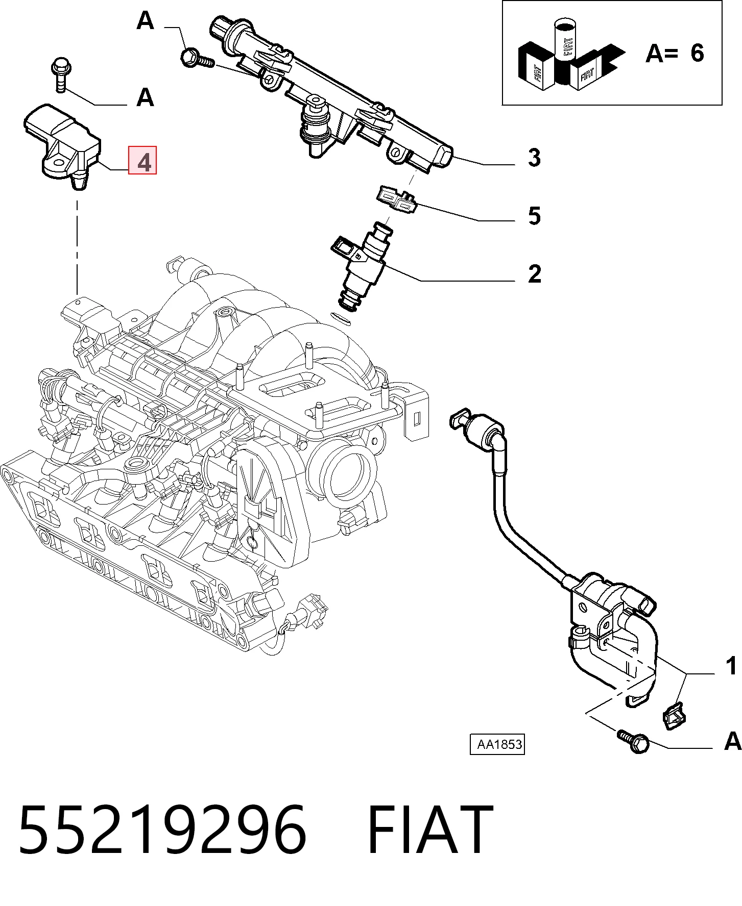 55219296 Fiat/Alfa/Lancia