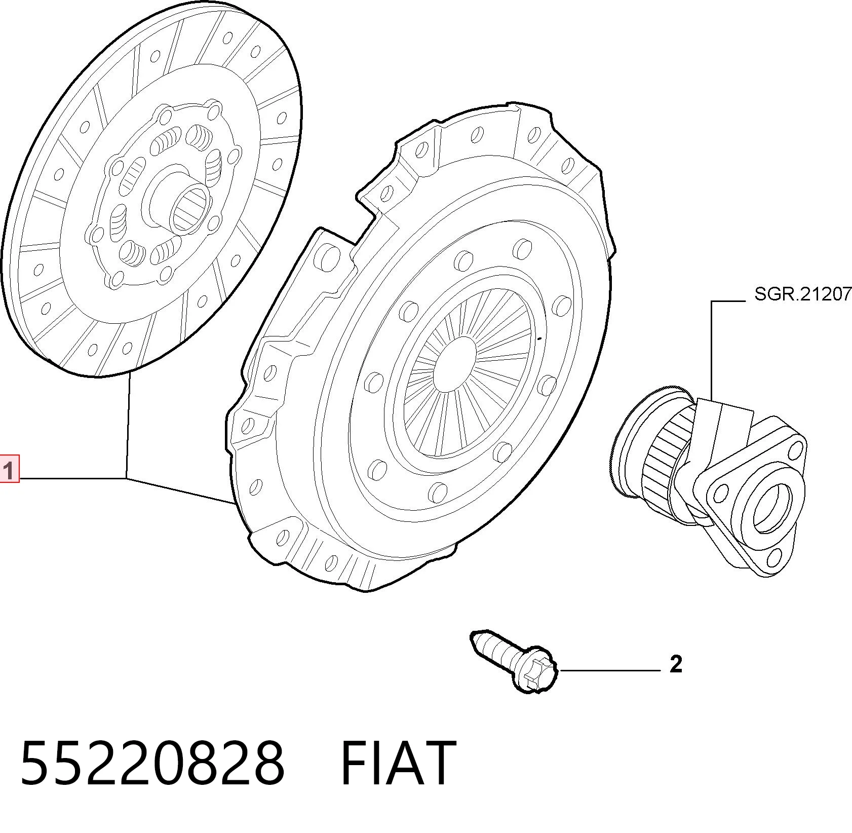 55220828 Fiat/Alfa/Lancia