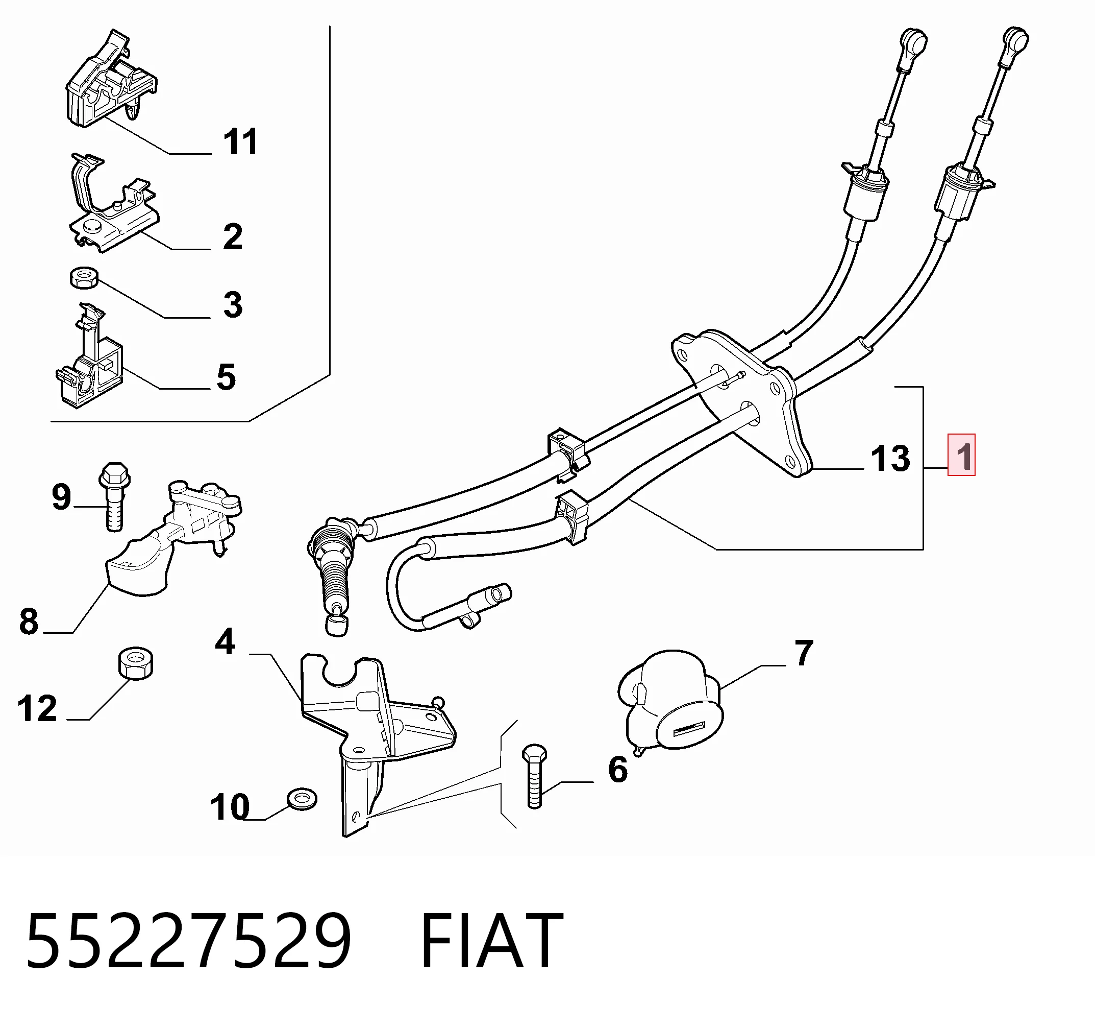 55227529 Fiat/Alfa/Lancia