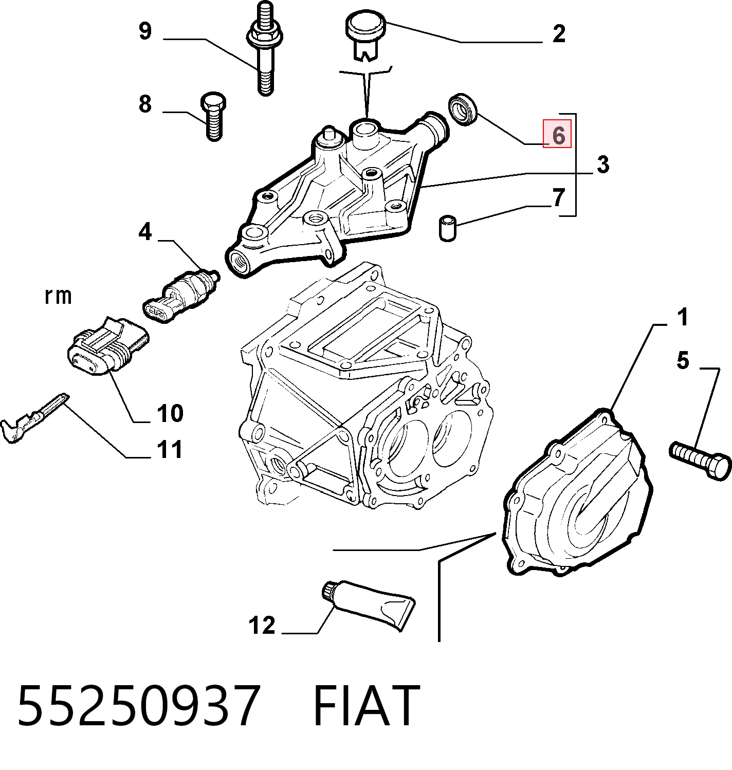 55250937 Fiat/Alfa/Lancia