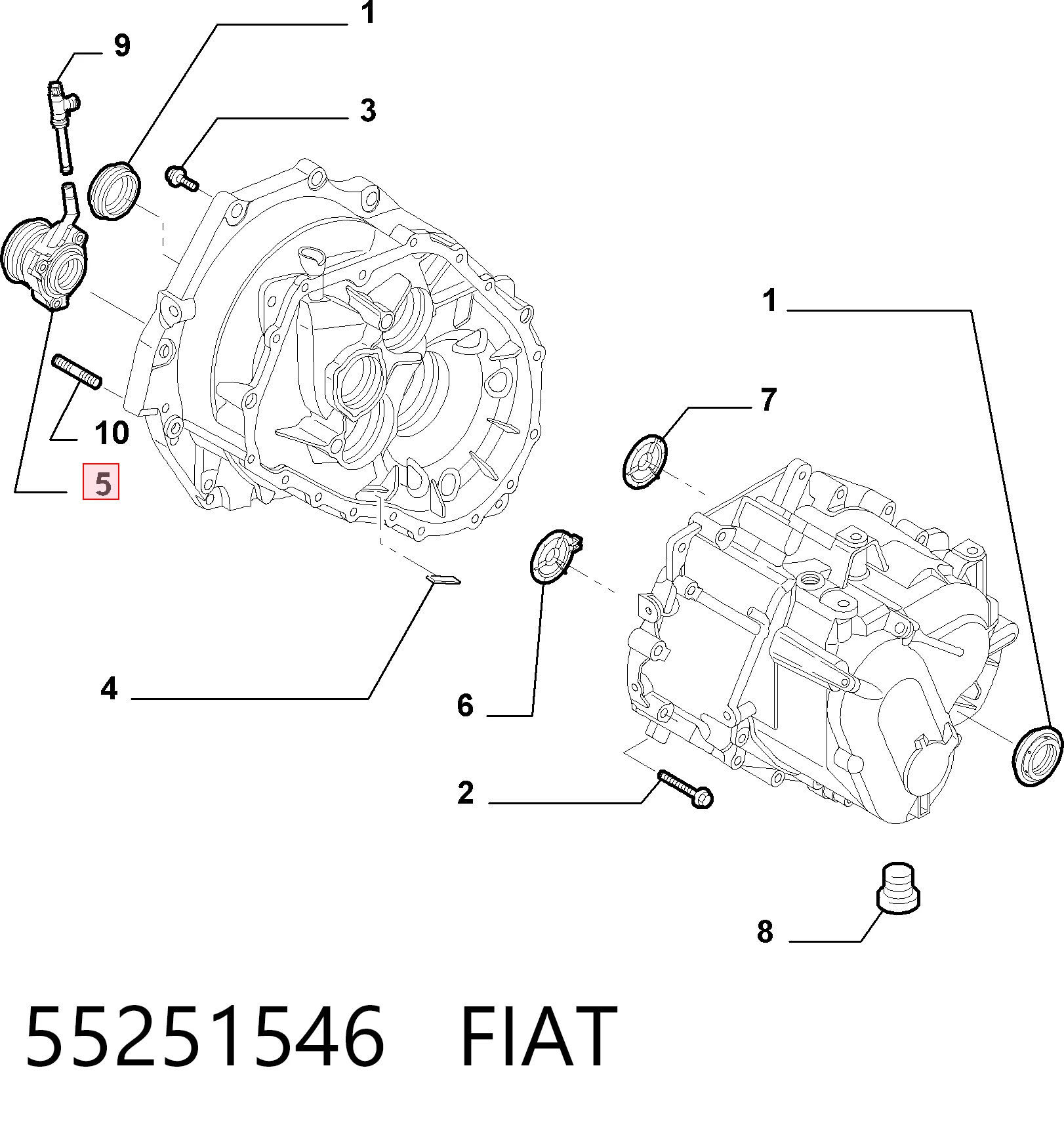 55251546 Fiat/Alfa/Lancia