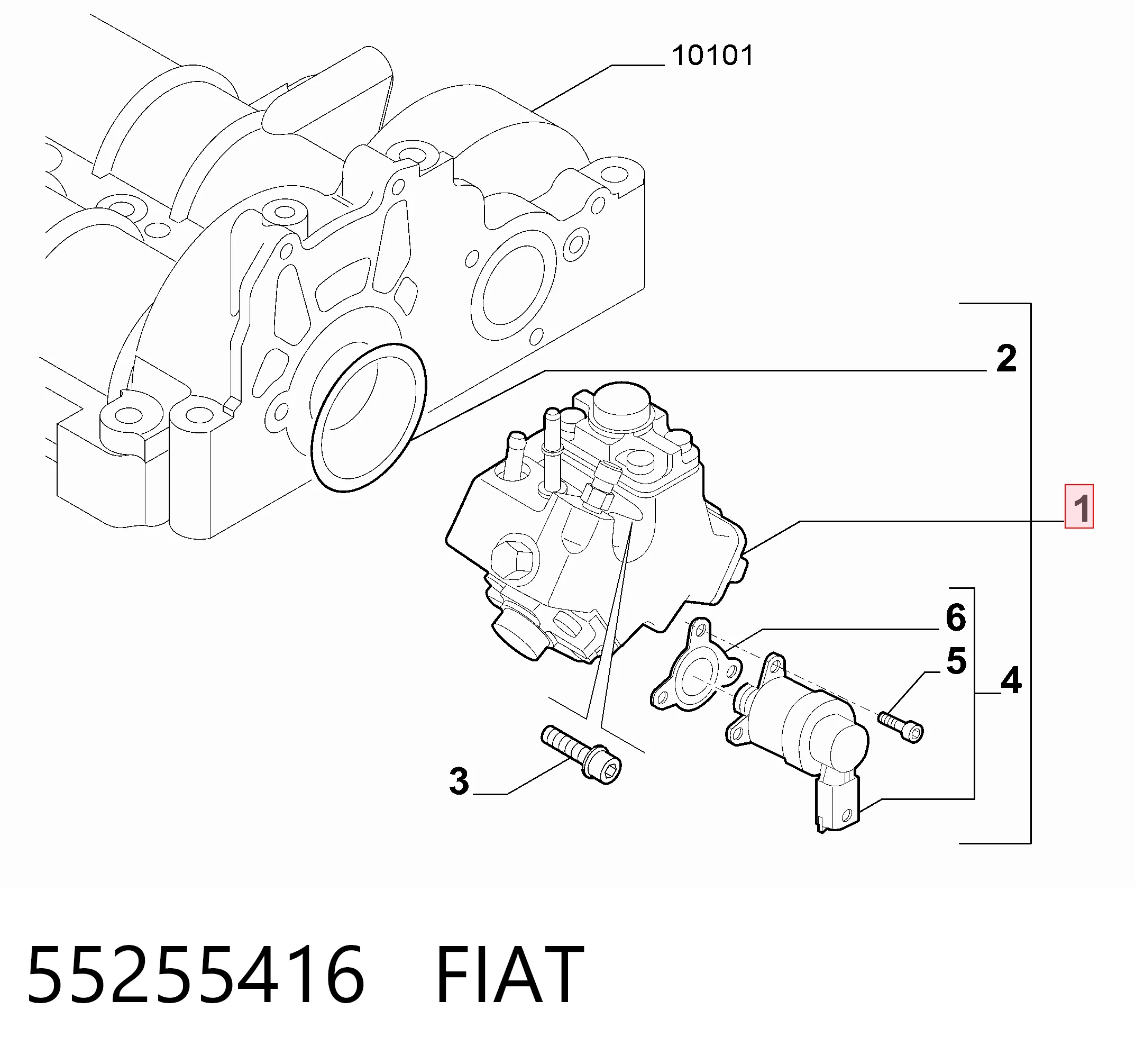 Pompa wtryskowa wysokiego ciśnienia Fiat Doblo II awangarda (263) (2010 - 2022) cena, od 231,55 USD