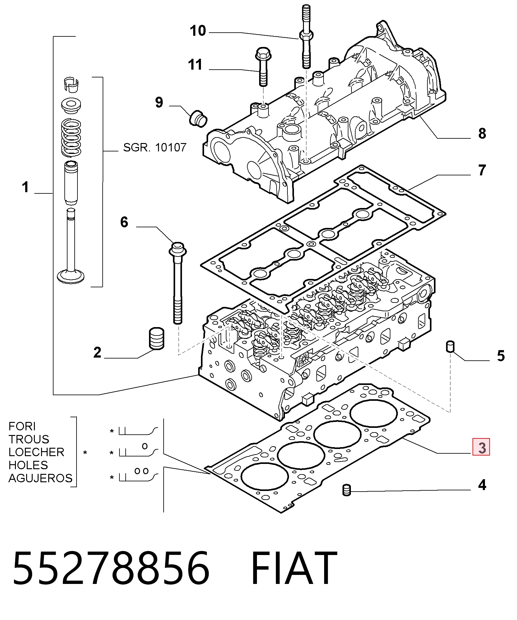 55278856 Fiat/Alfa/Lancia