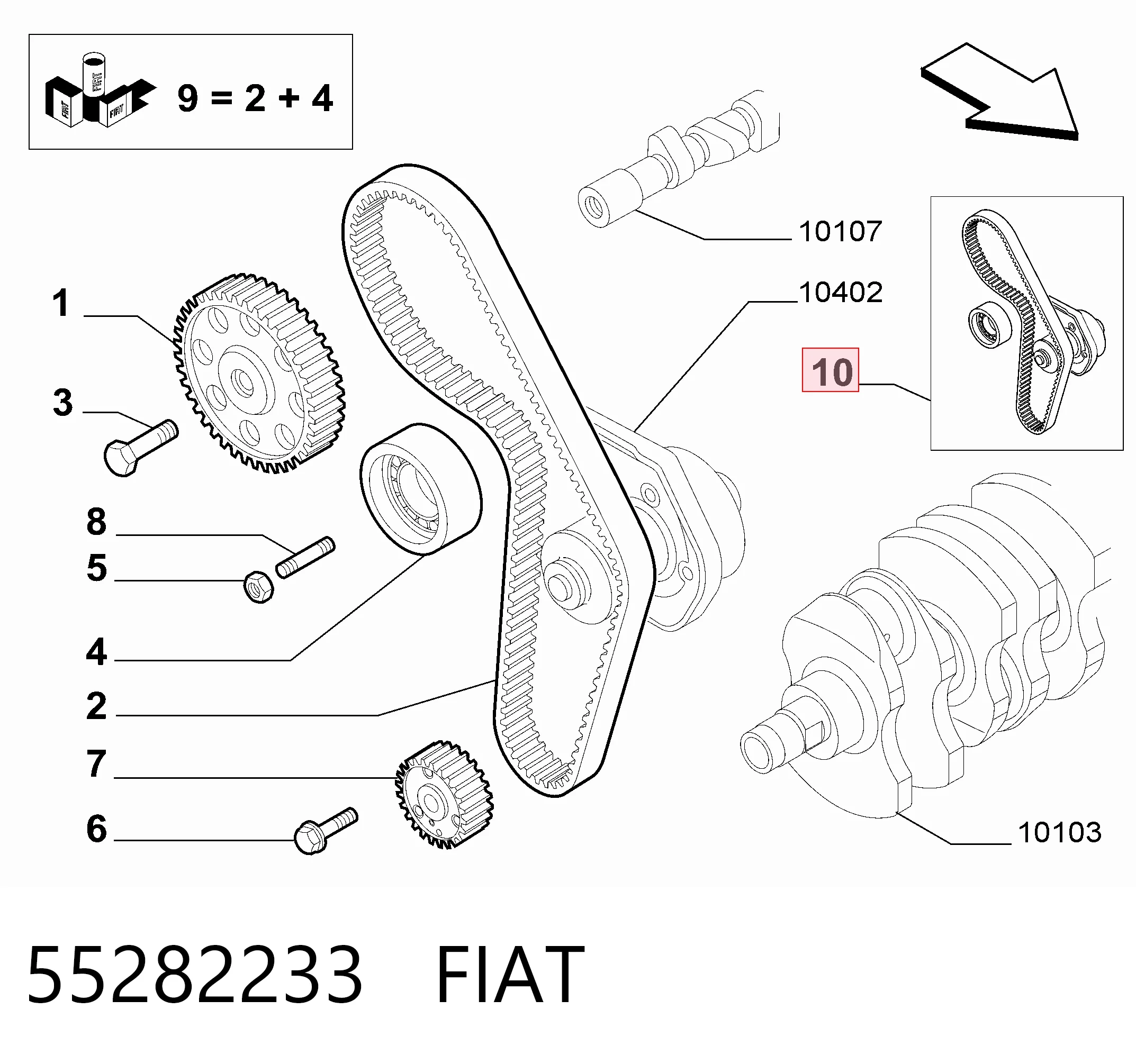 Pasek rozrządu, zestaw Peugeot/Citroen 1681780680 cena, od 59,03 USD