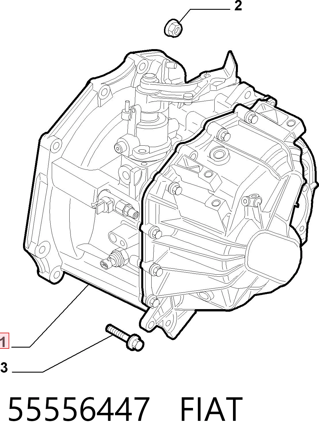 Mechaniczna skrzynia biegów w komplecie Fiat Punto GRAND hatchback (199) (2005 - 2018) cena, od 534,88 USD