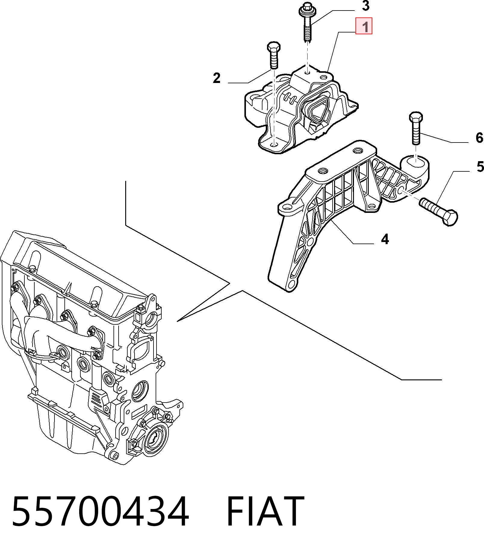 55700434 Fiat/Alfa/Lancia