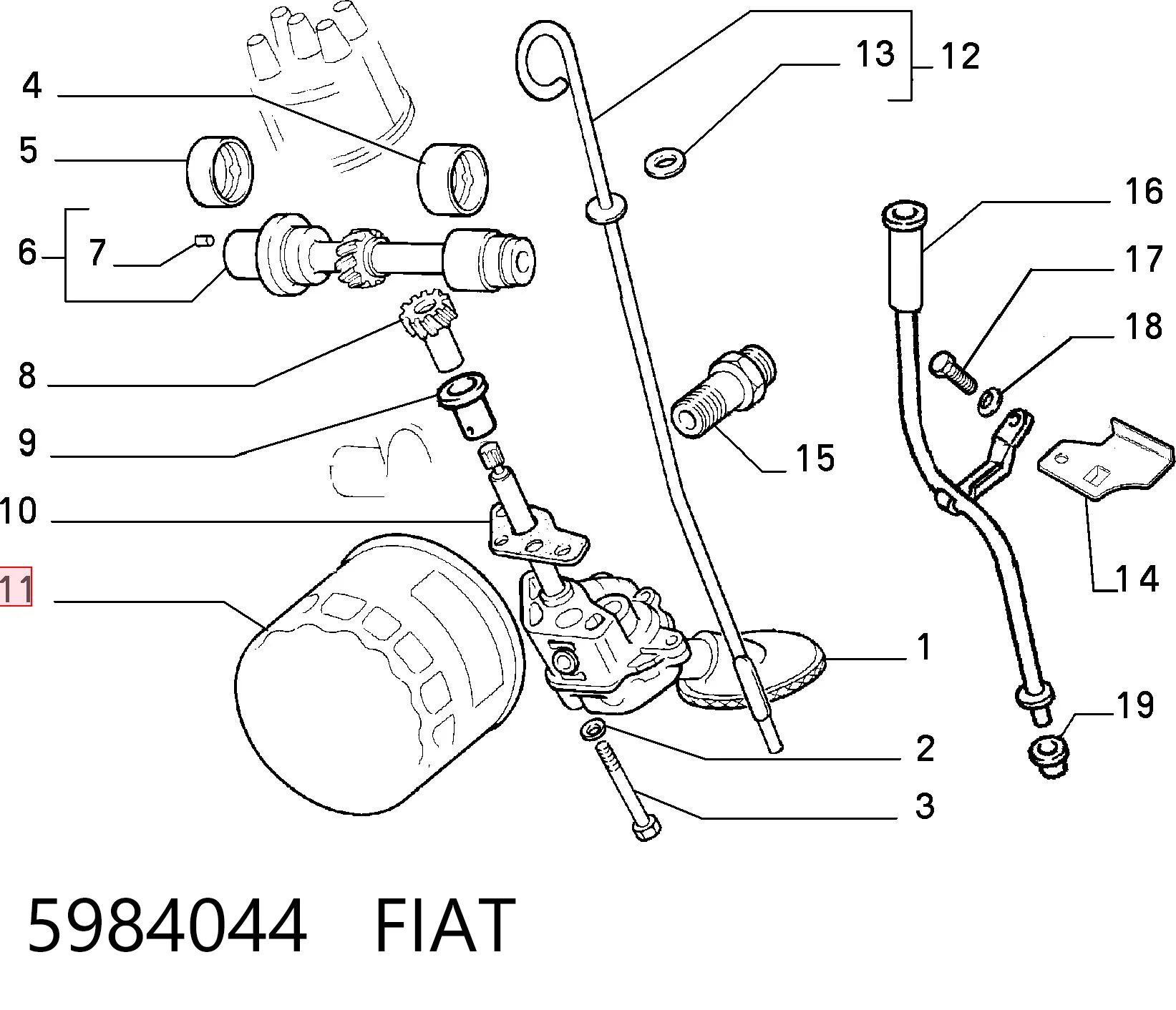 5984044 Fiat/Alfa/Lancia