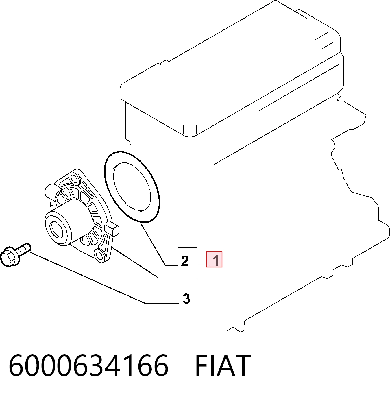 6000634166 Fiat/Alfa/Lancia