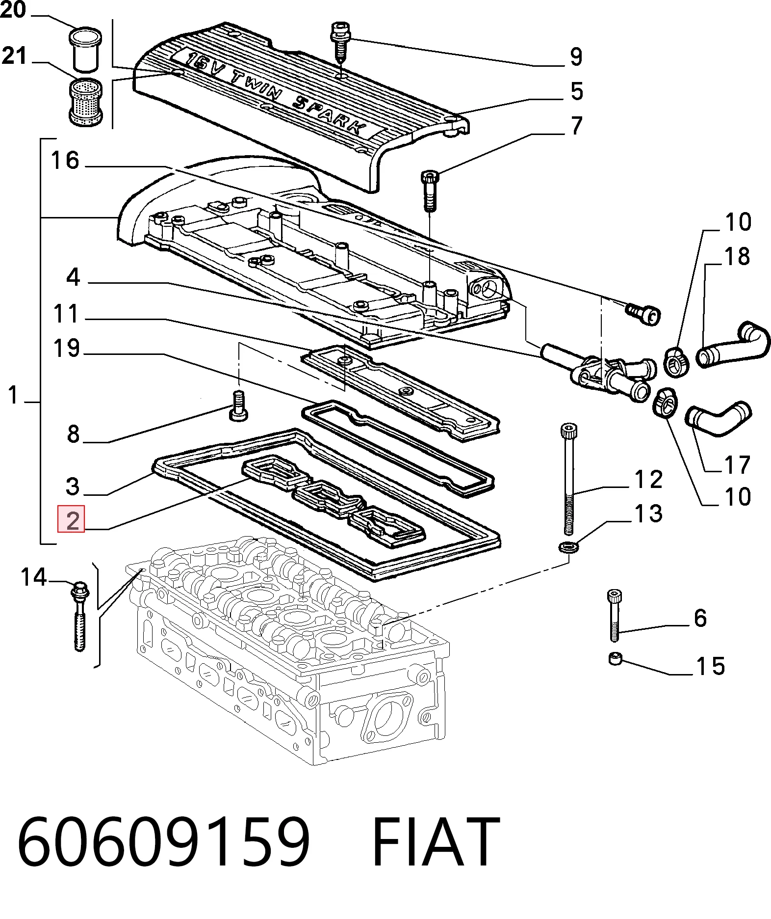 60609159 Fiat/Alfa/Lancia