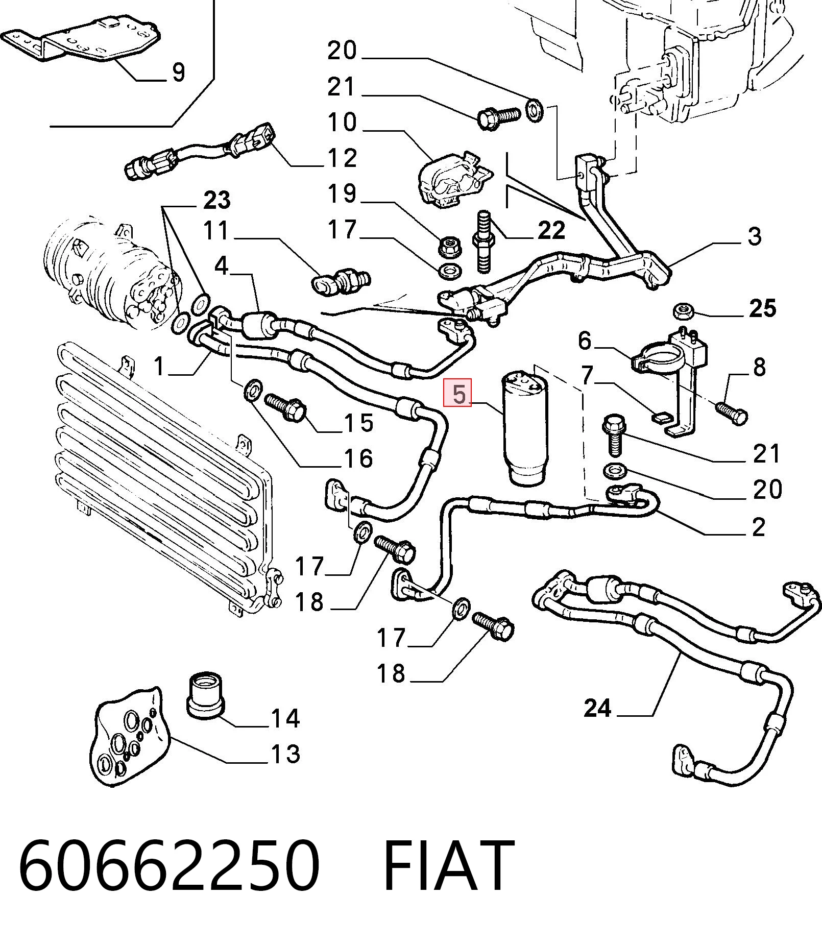 60662250 Fiat/Alfa/Lancia