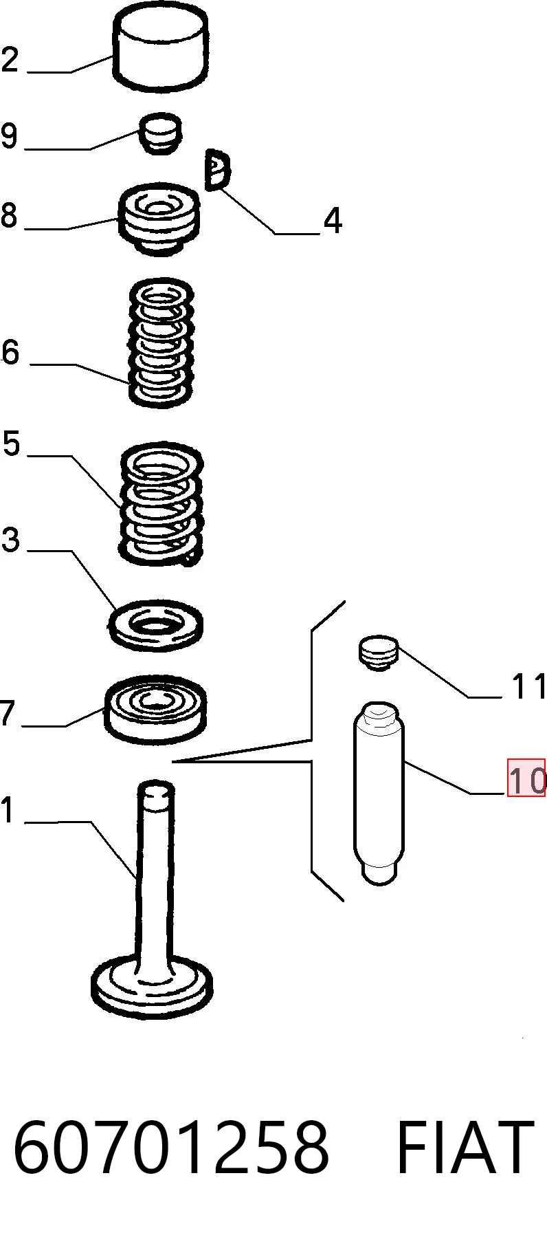 60701258 Fiat/Alfa/Lancia