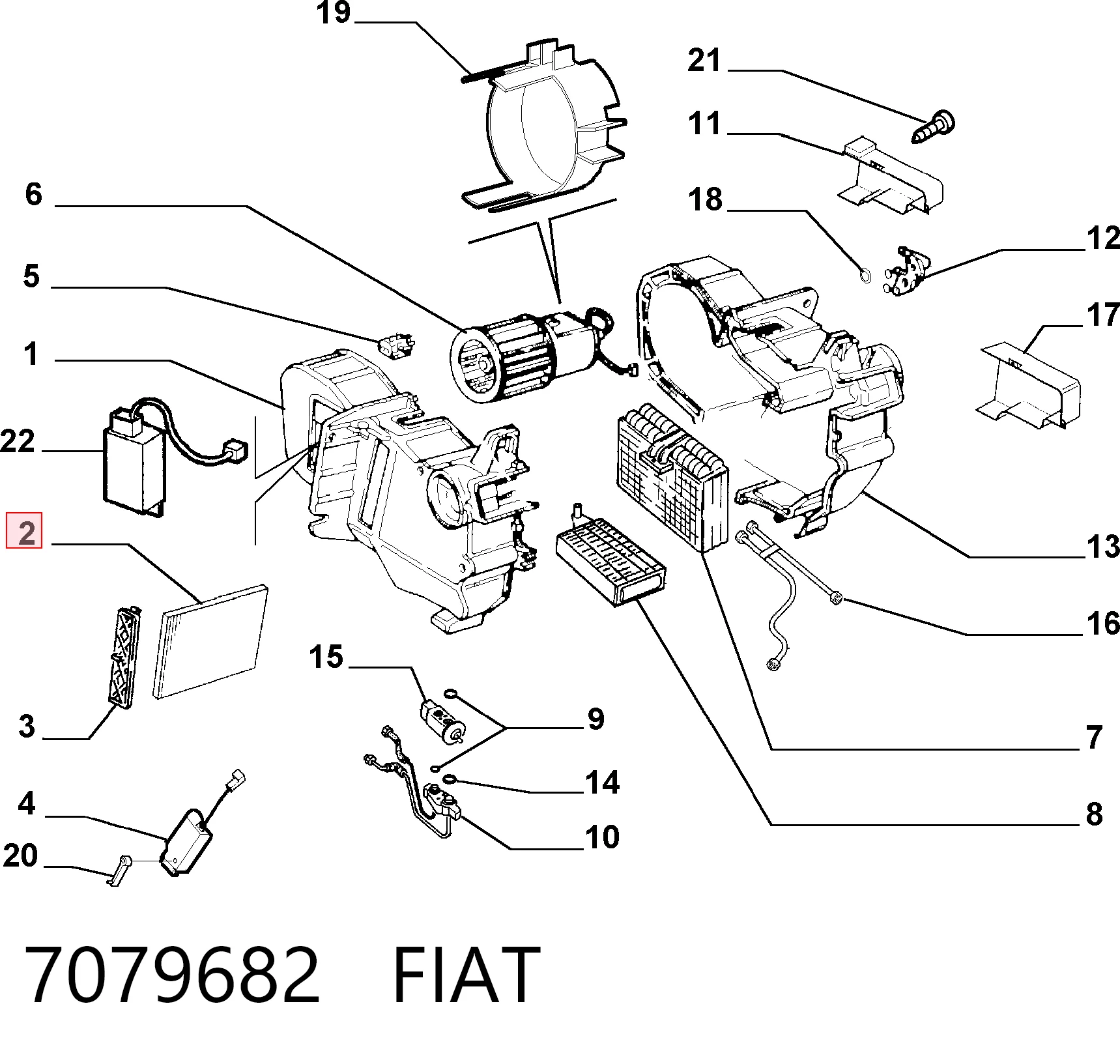 7079682 Fiat/Alfa/Lancia