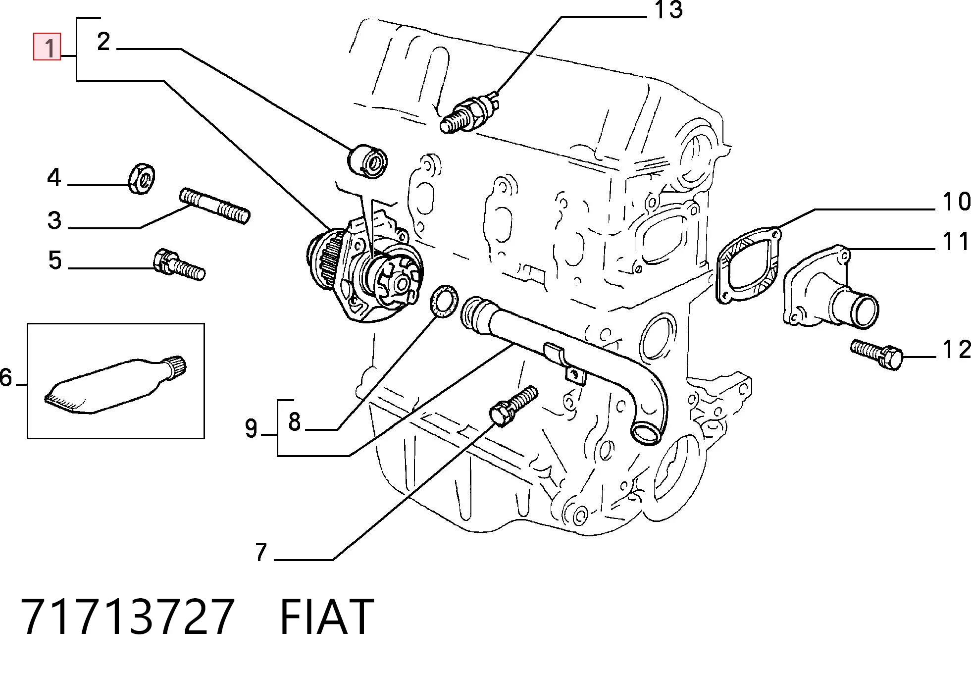 71713727 Fiat/Alfa/Lancia