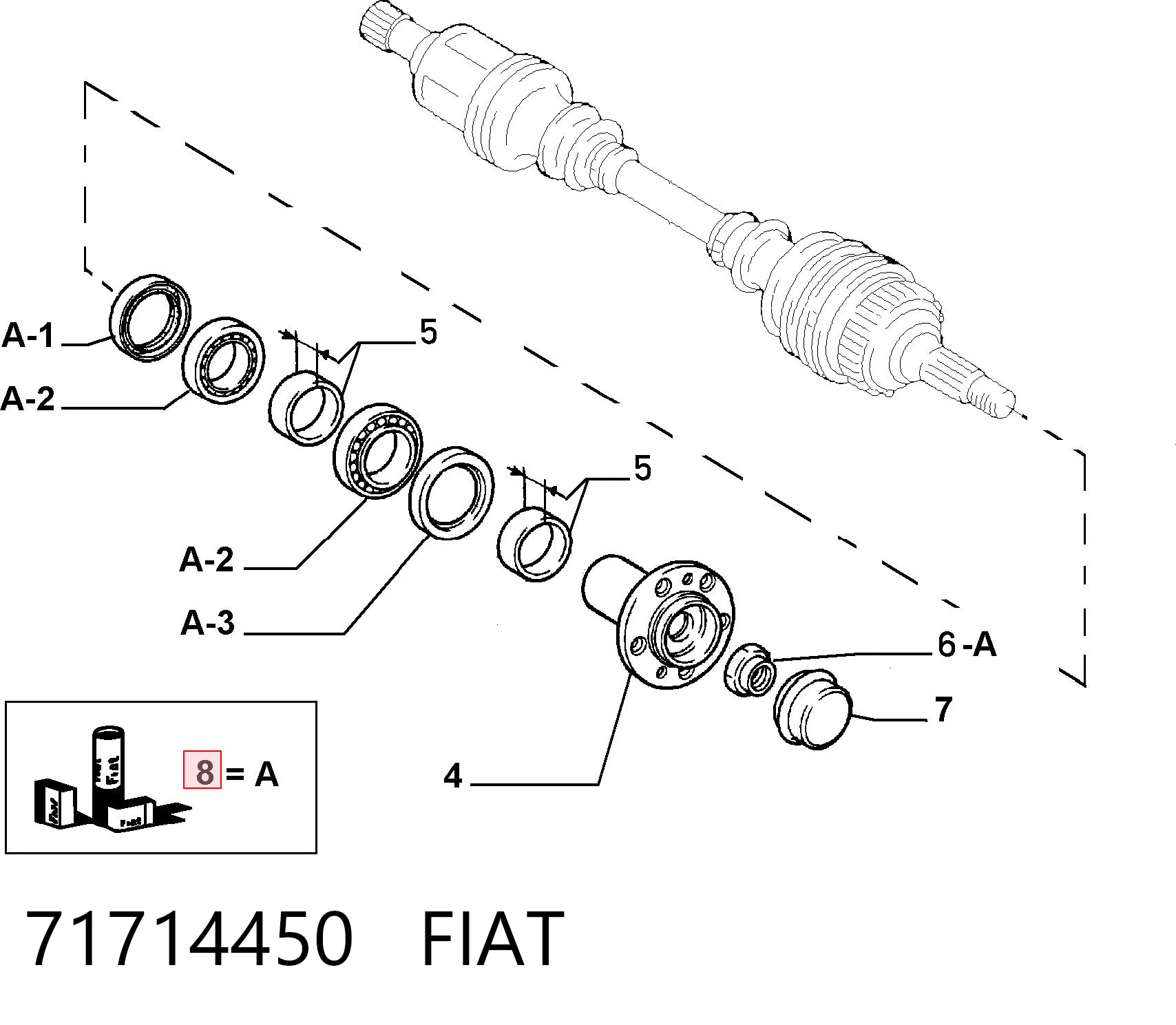 71714450 Fiat/Alfa/Lancia