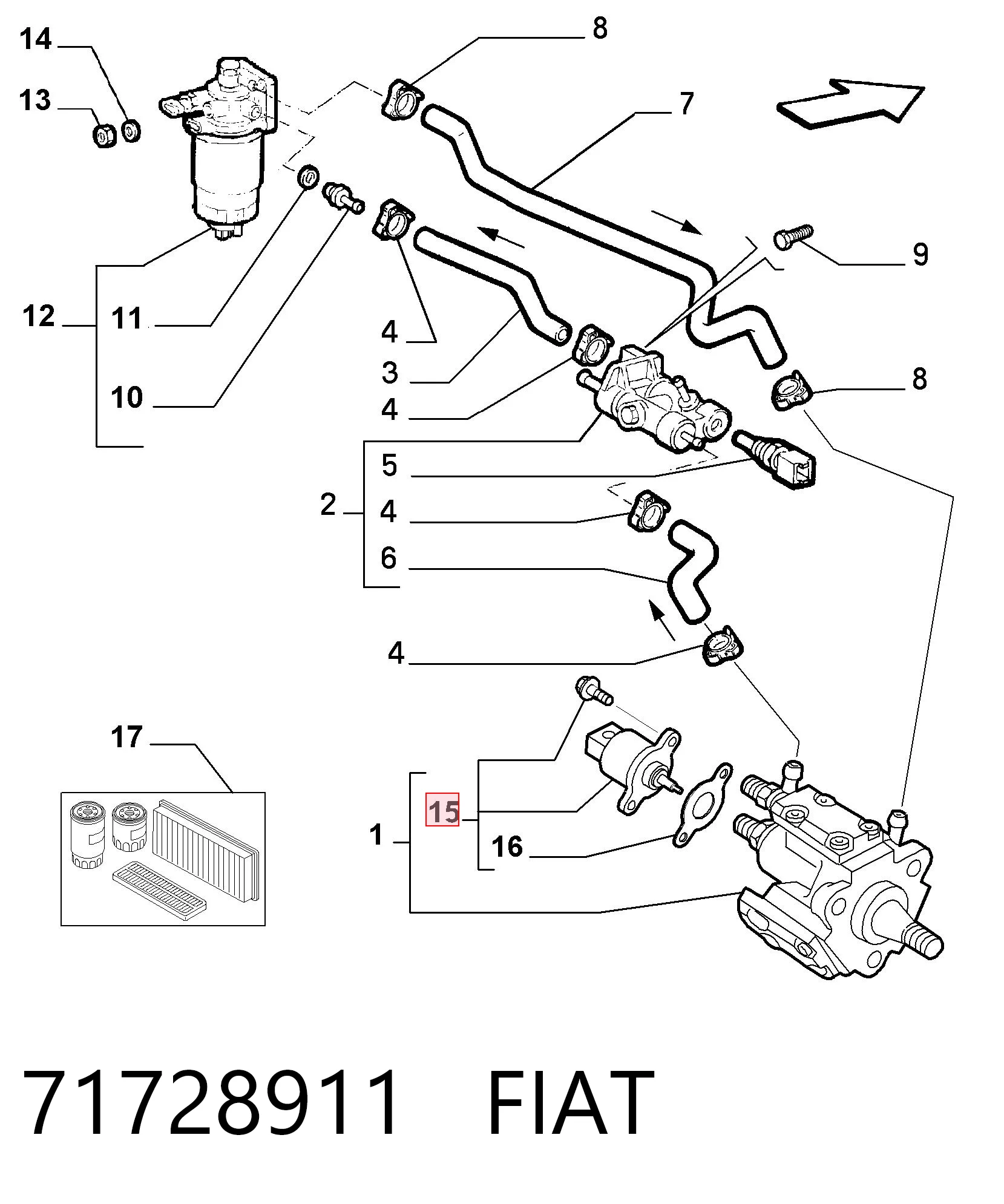 Zawór regulacji ciśnienia (zawór redukcyjny pompy wtryskowej) System Common-Rail Bosch F00R0P1794 cena, od 131,08 USD