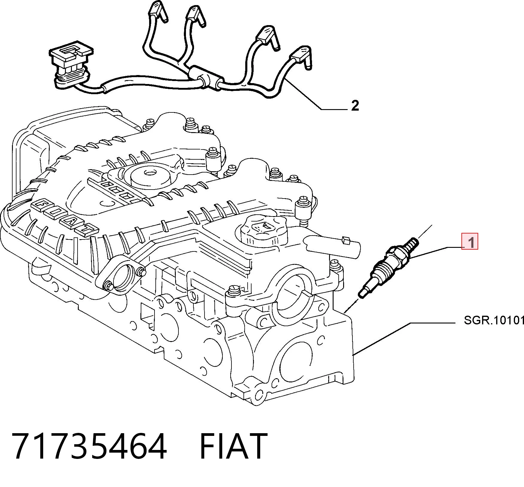 71735464 Fiat/Alfa/Lancia