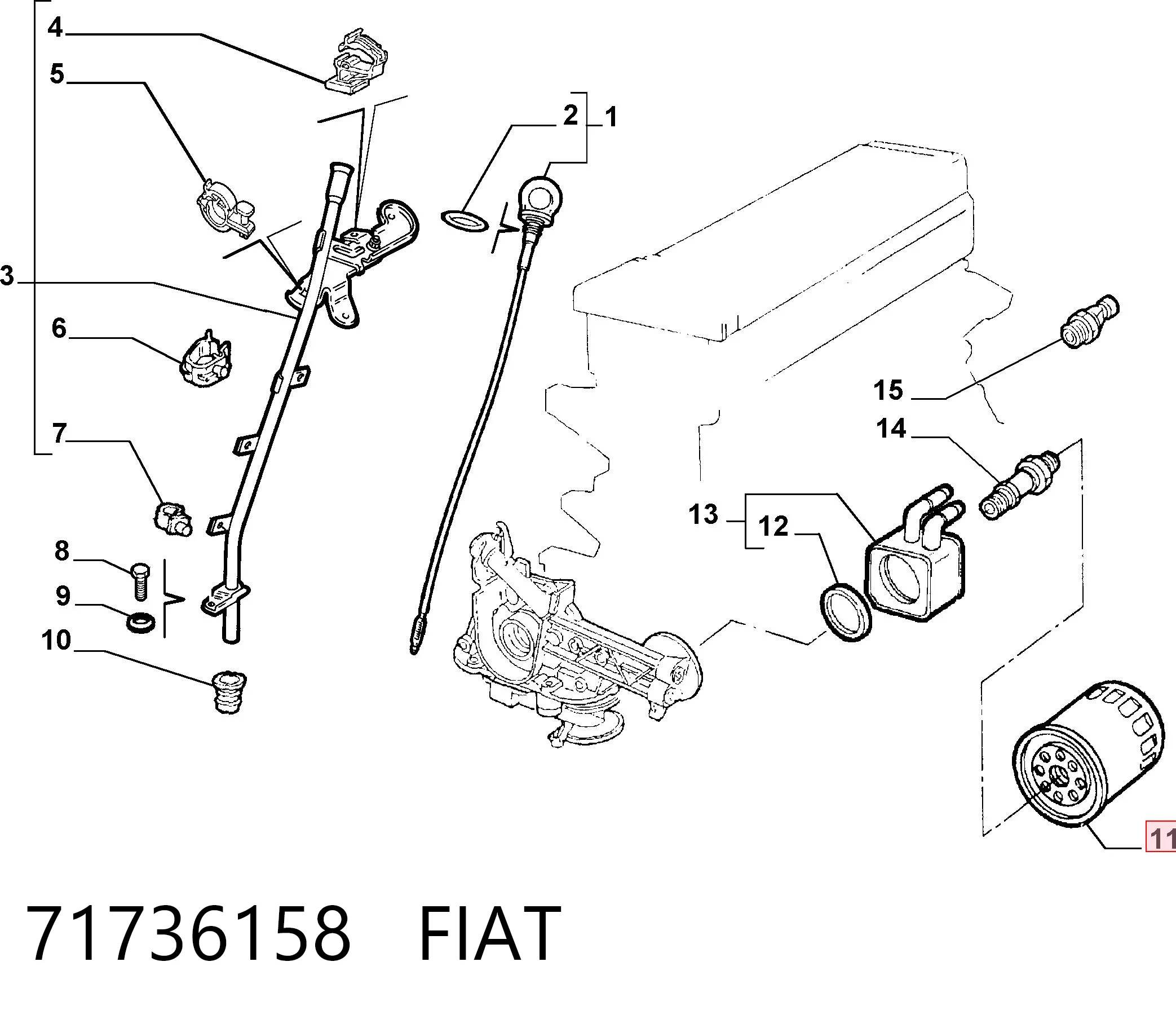 71736158 Fiat/Alfa/Lancia