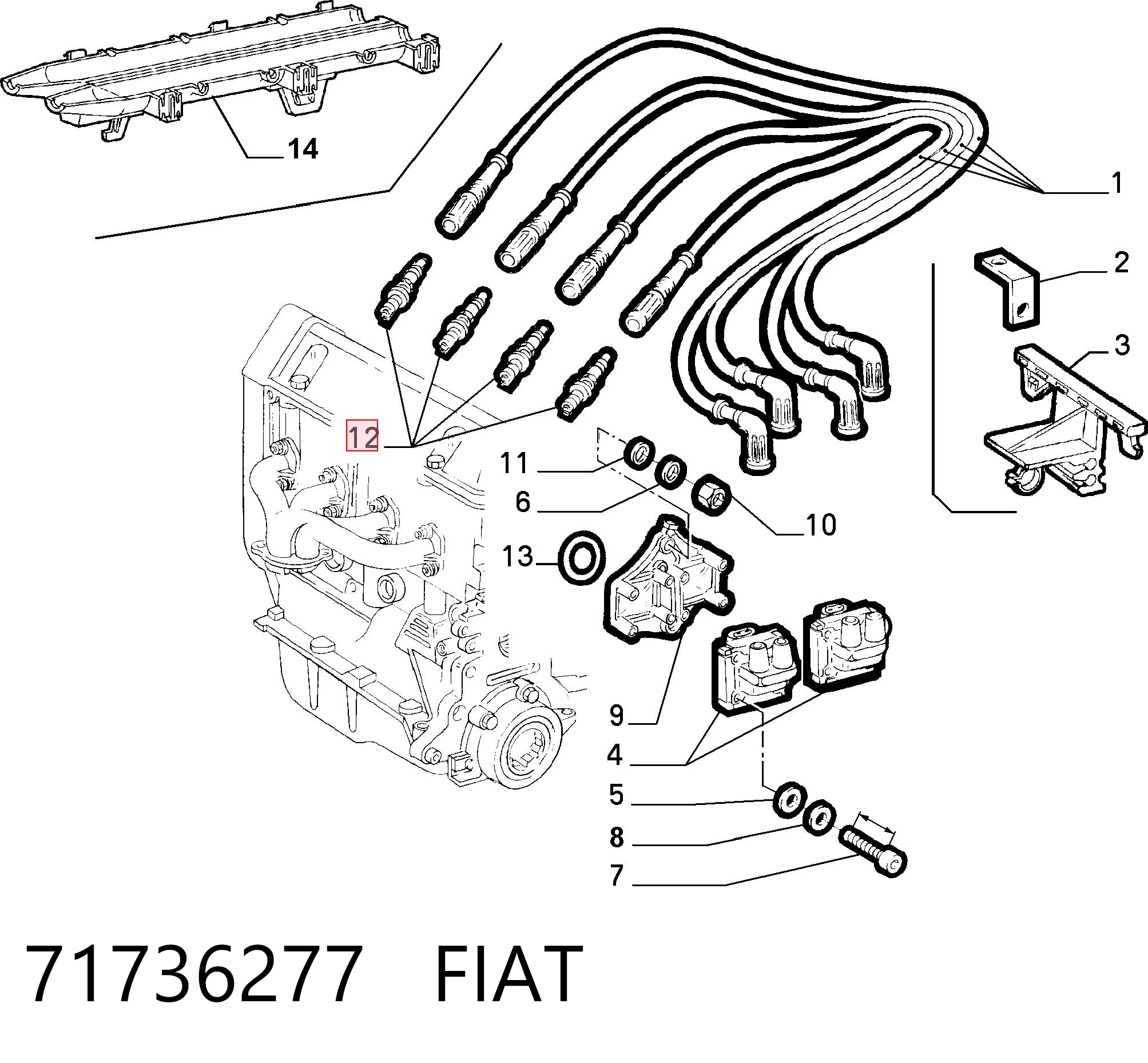 71736277 Fiat/Alfa/Lancia