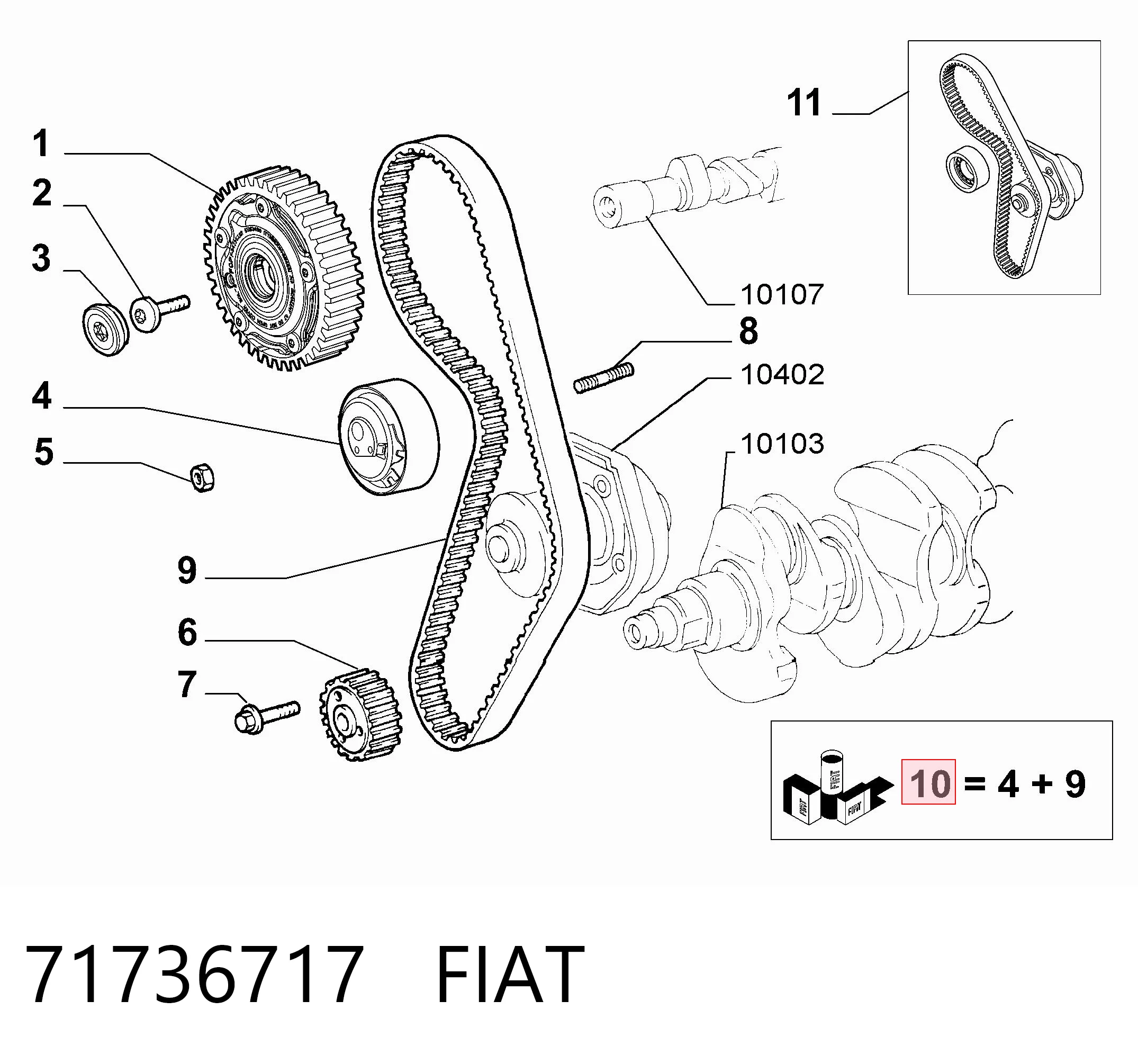 71736717 Fiat/Alfa/Lancia