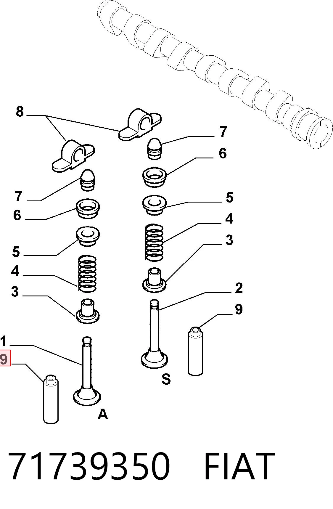 71739350 Fiat/Alfa/Lancia