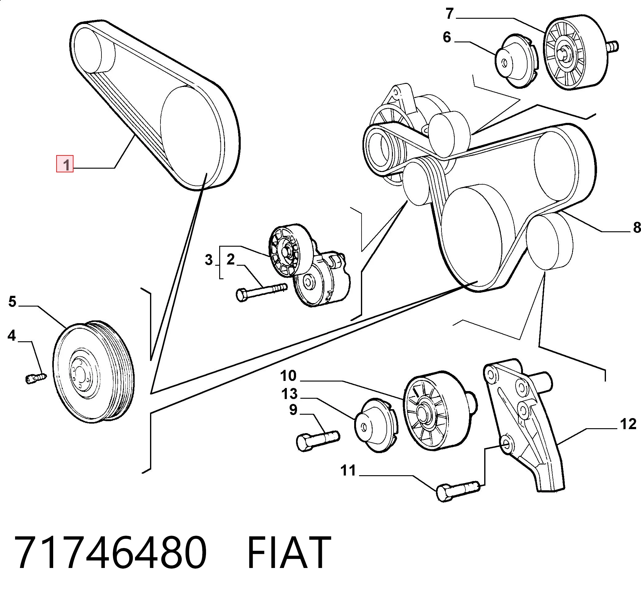 71746480 Fiat/Alfa/Lancia