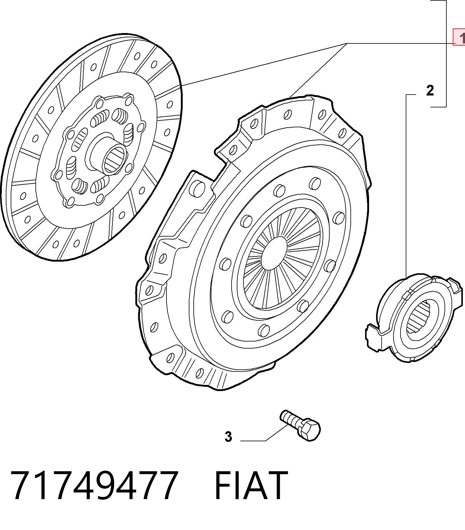 71749477 Fiat/Alfa/Lancia