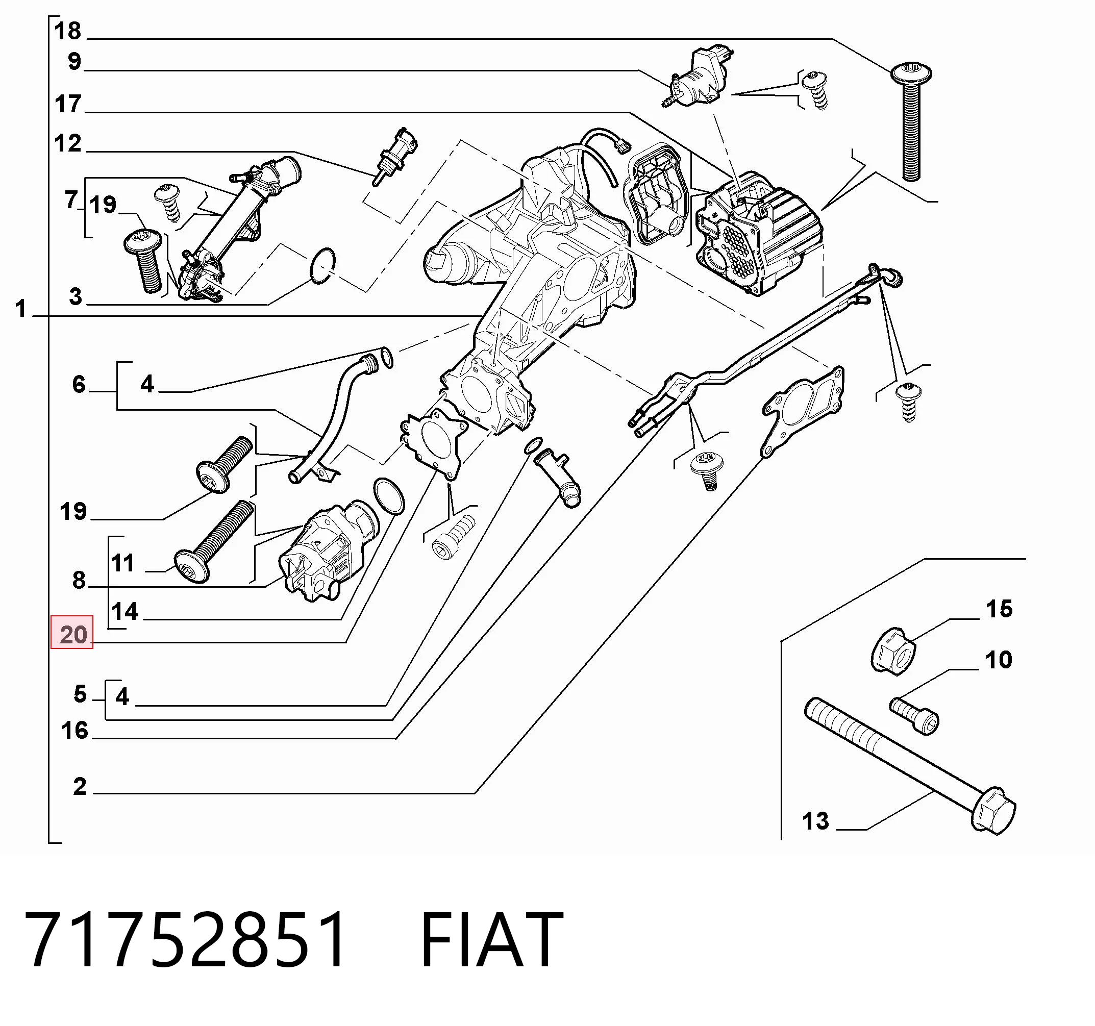 71752851 Fiat/Alfa/Lancia