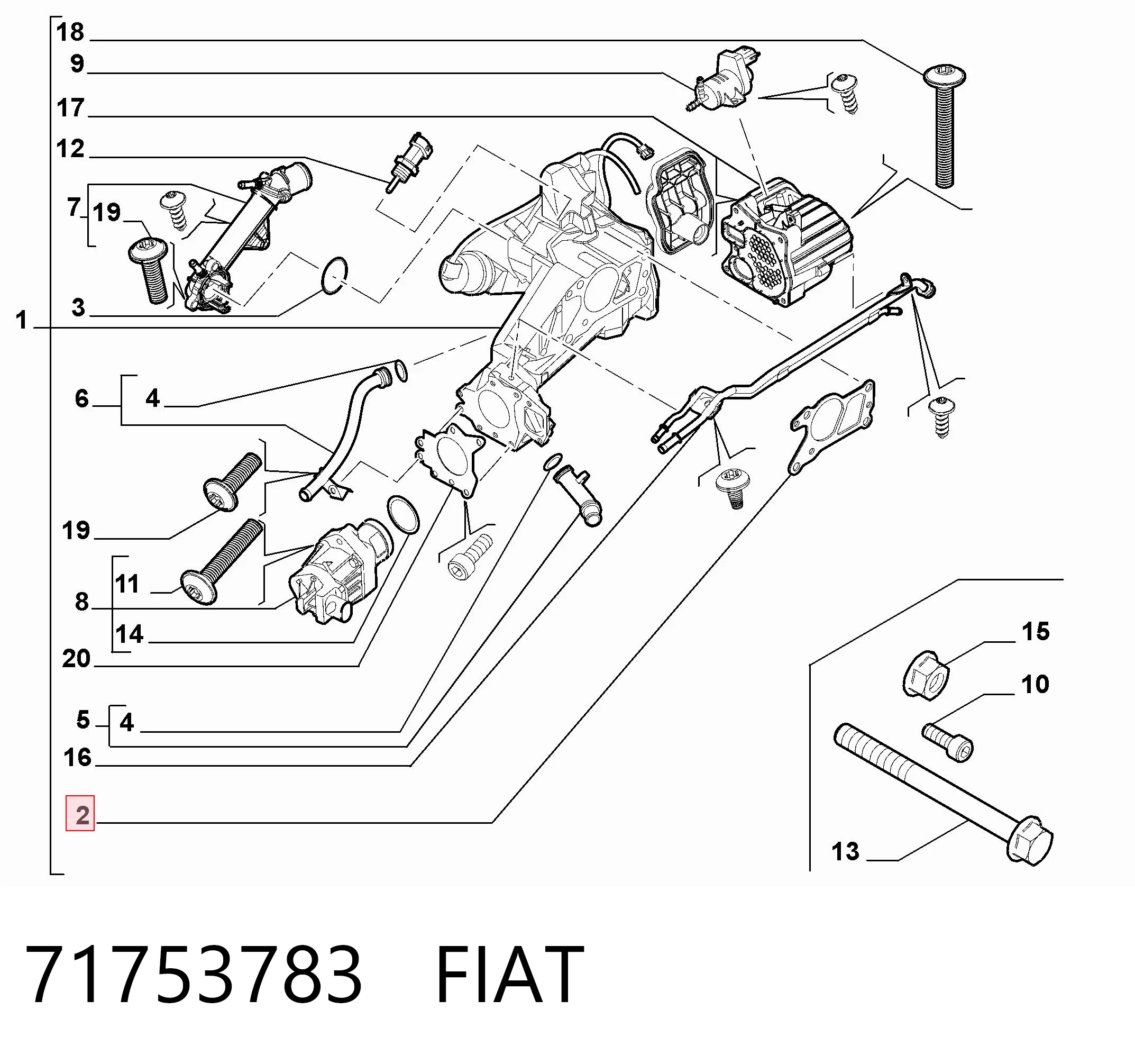 71753783 Fiat/Alfa/Lancia