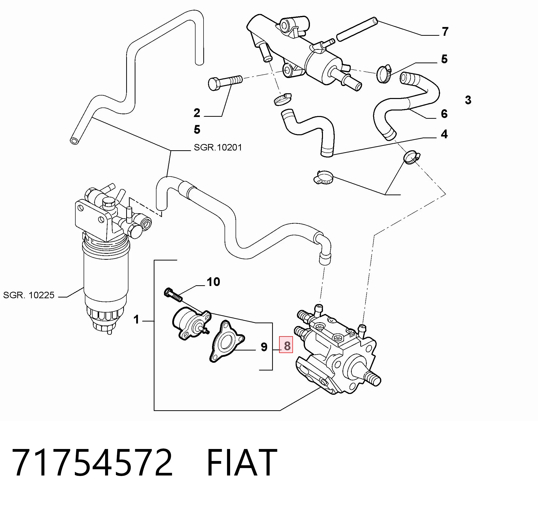 71754572 Fiat/Alfa/Lancia