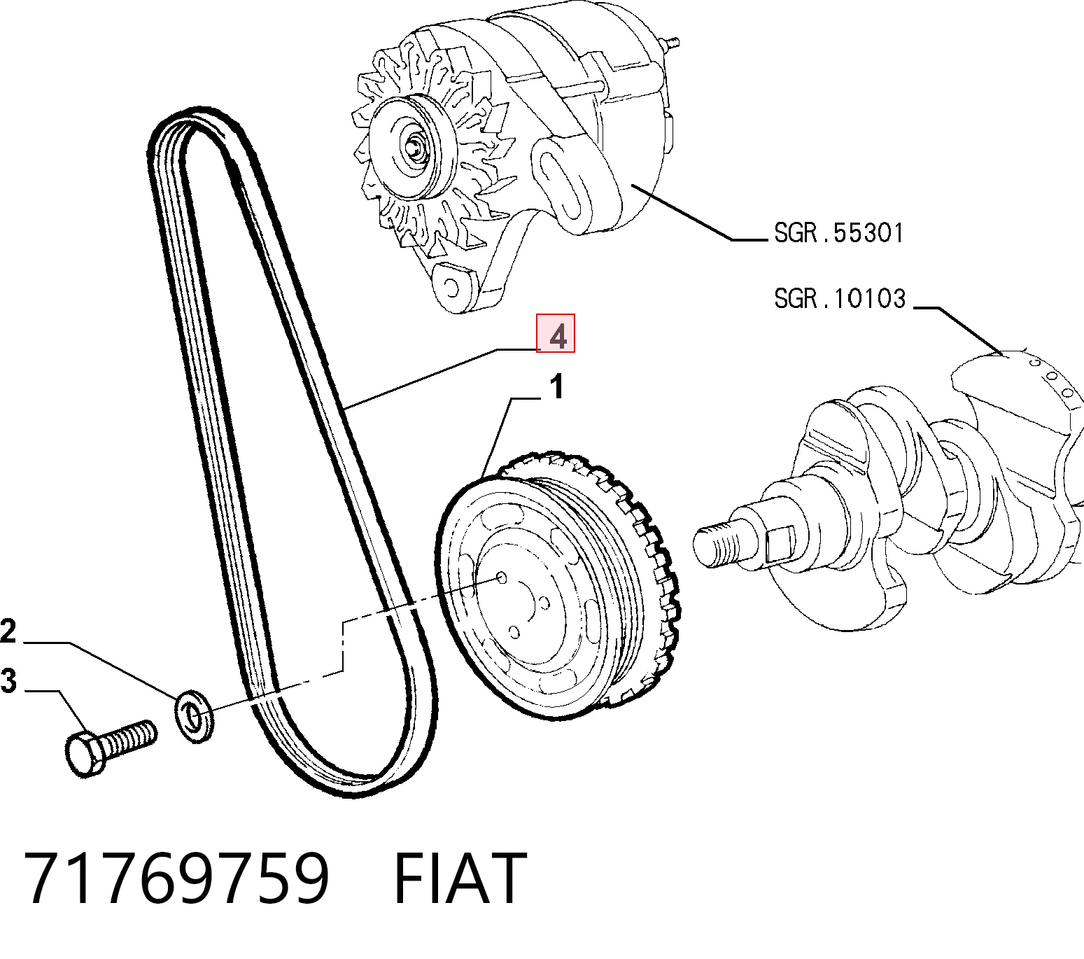 71769759 Fiat/Alfa/Lancia