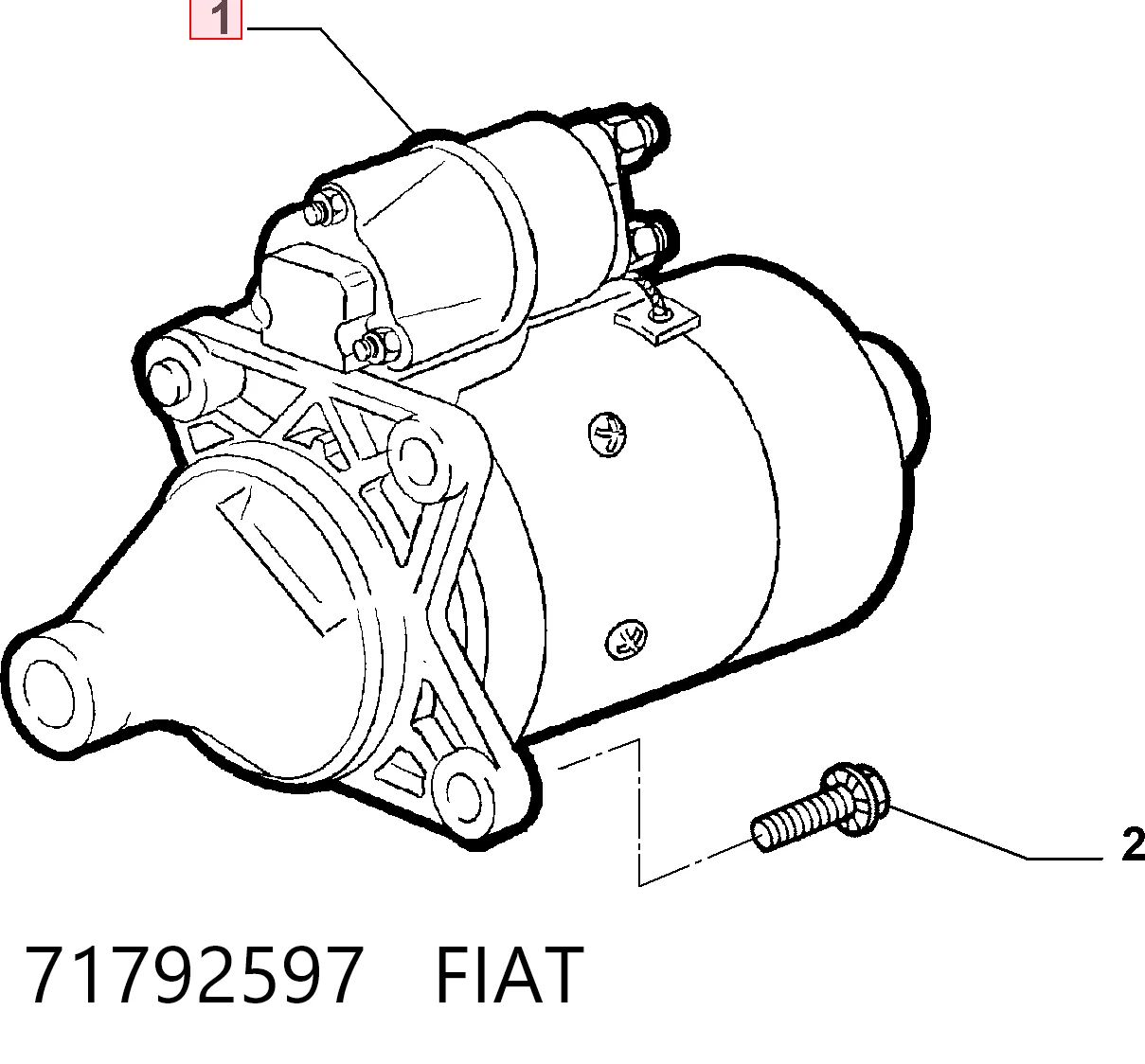 71792597 Fiat/Alfa/Lancia