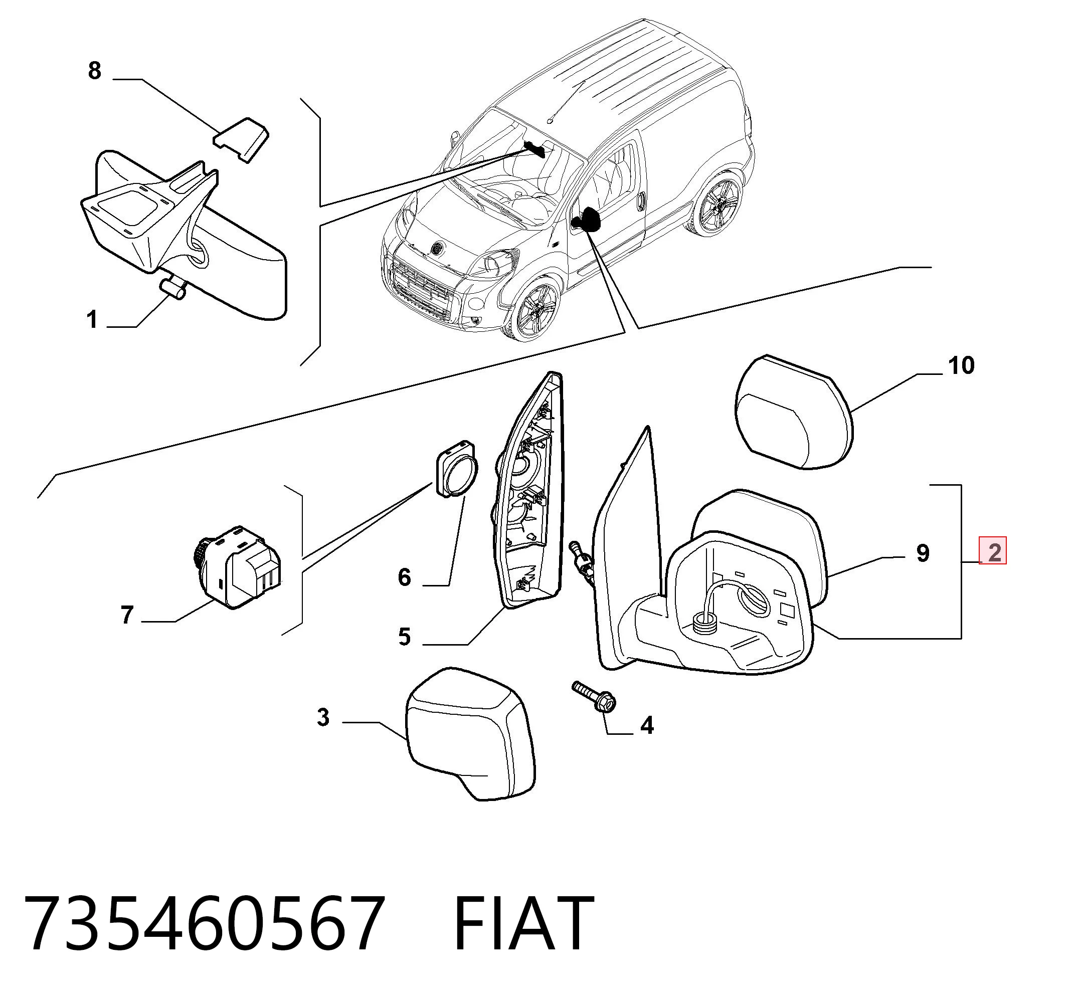 735460567 Fiat/Alfa/Lancia