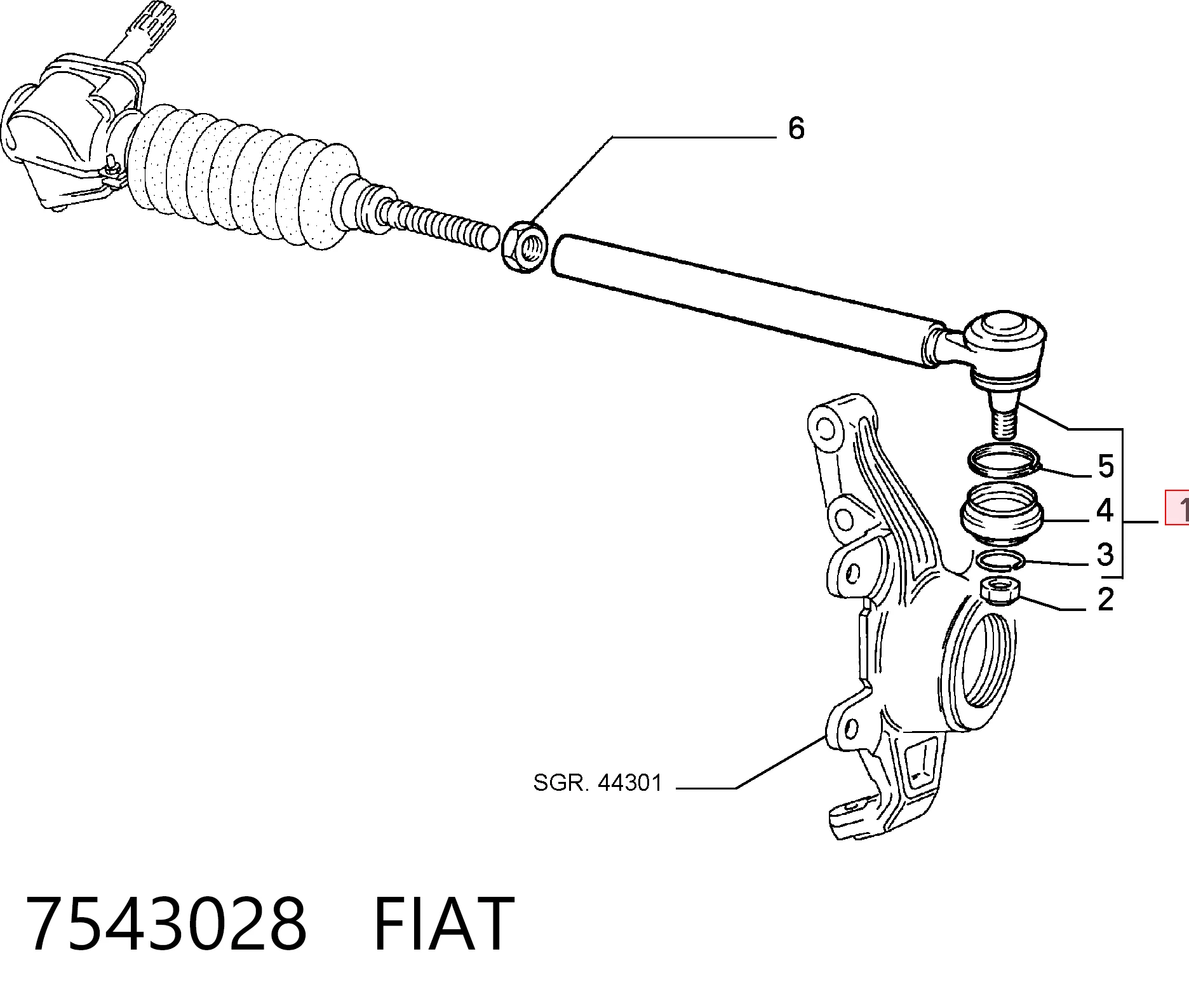 7543028 Fiat/Alfa/Lancia