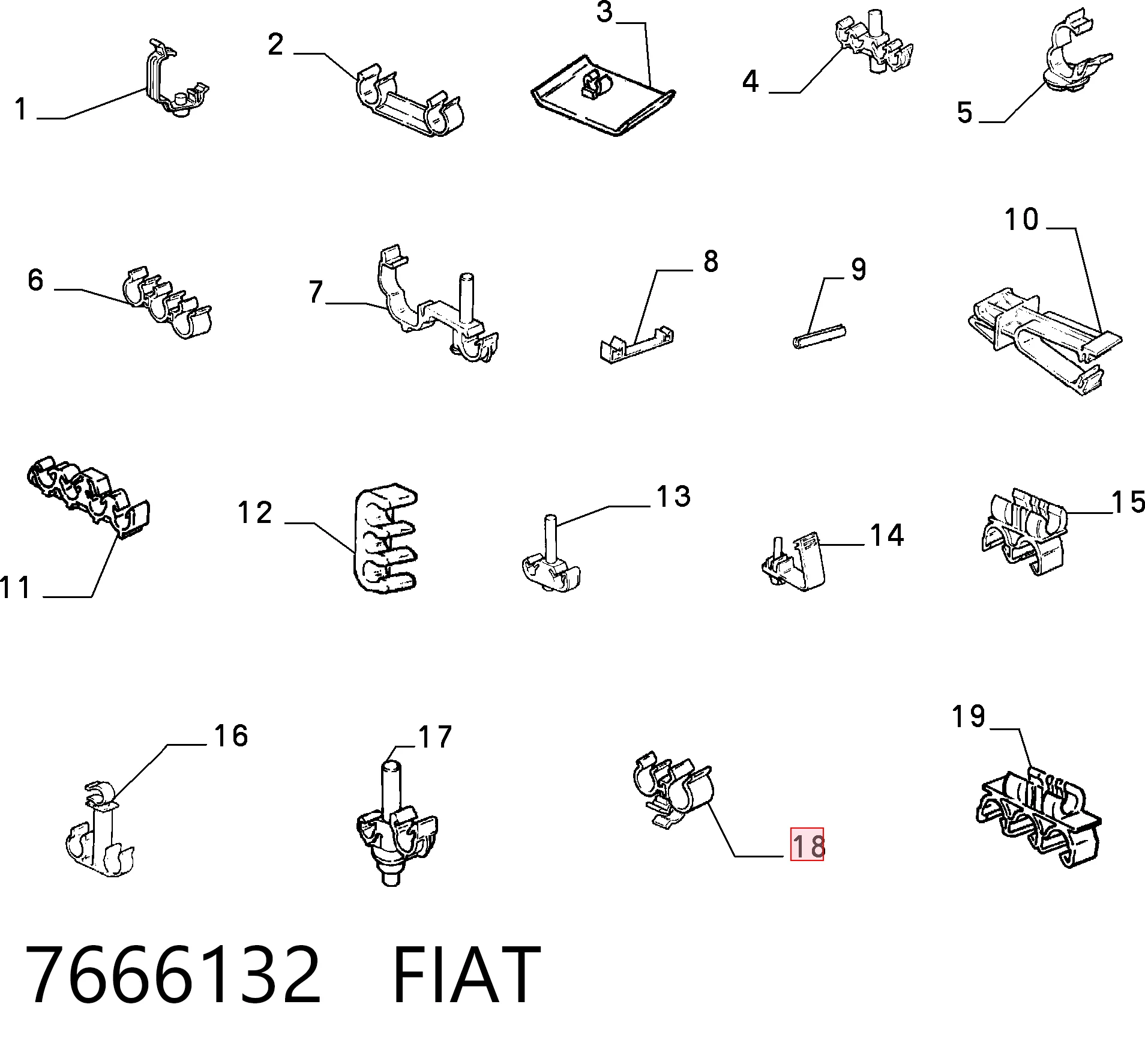 7666132 Fiat/Alfa/Lancia